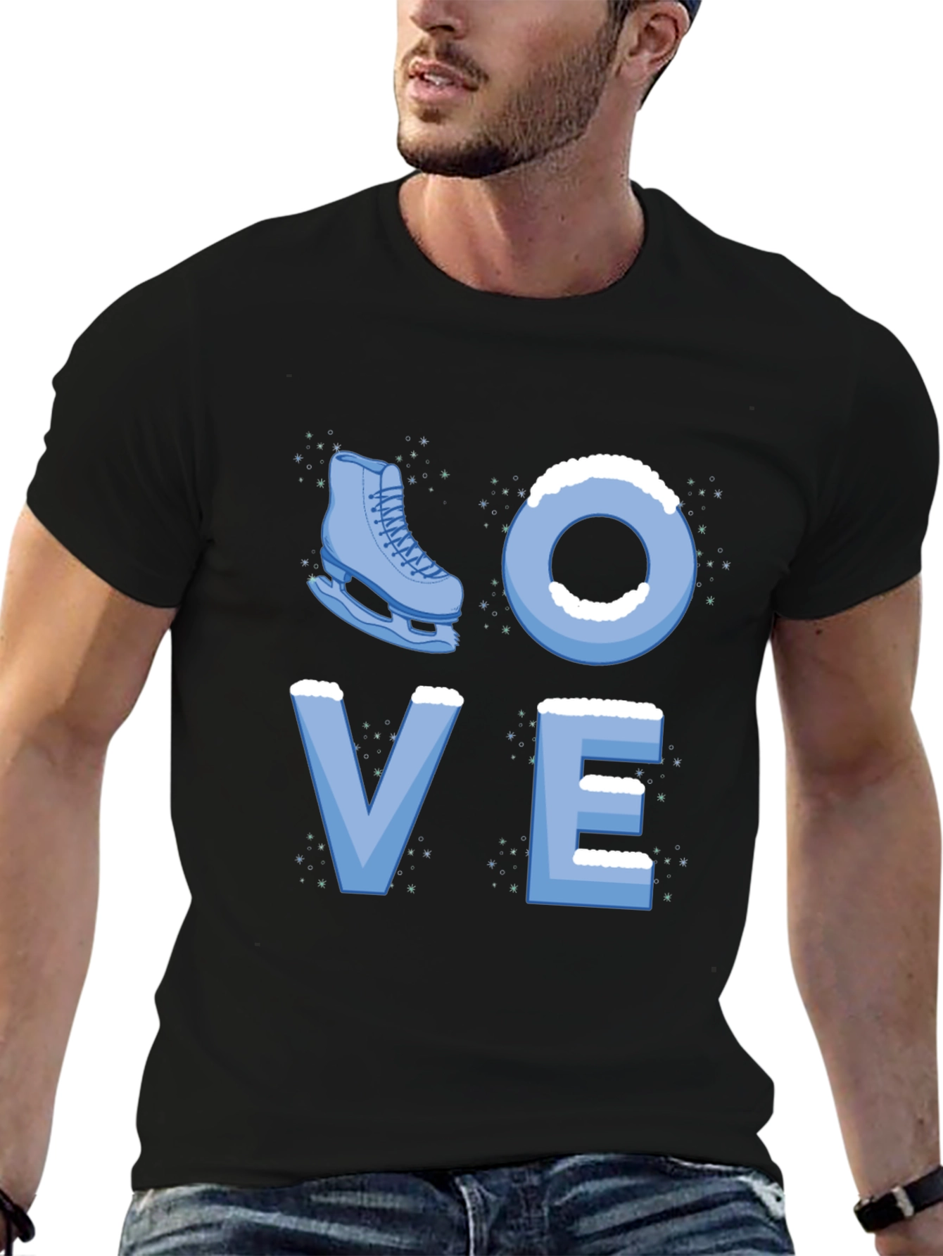 I Love Ice Skating T-Shirt - Figure Skating Tee