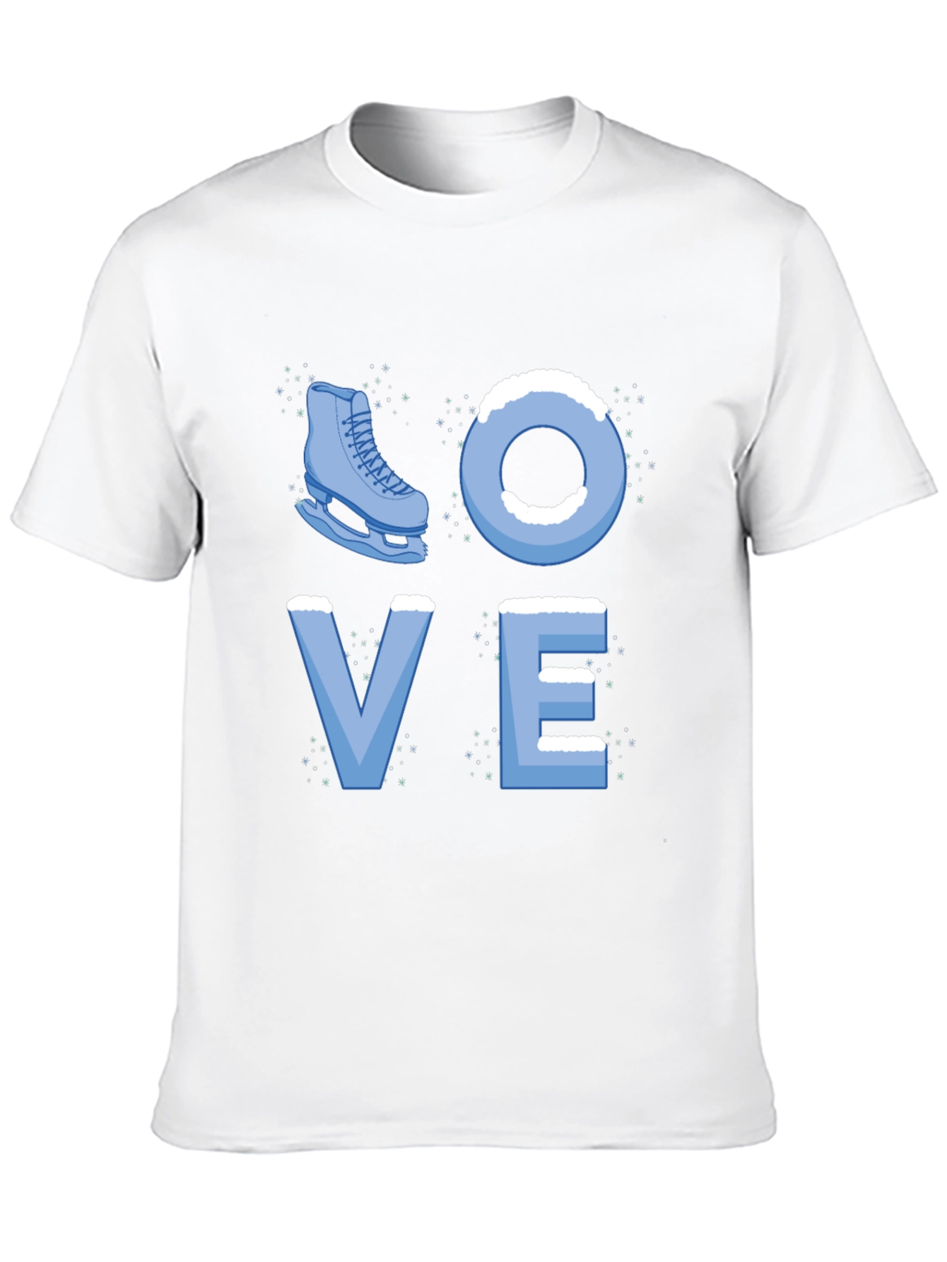 I Love Ice Skating T-Shirt - Figure Skating Tee