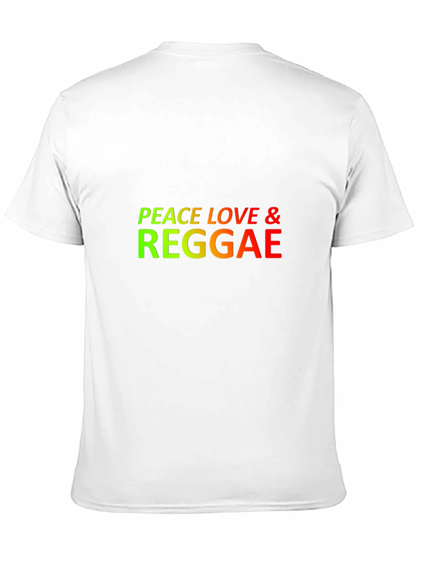 Peace Love & Reggae Graphic T-Shirt