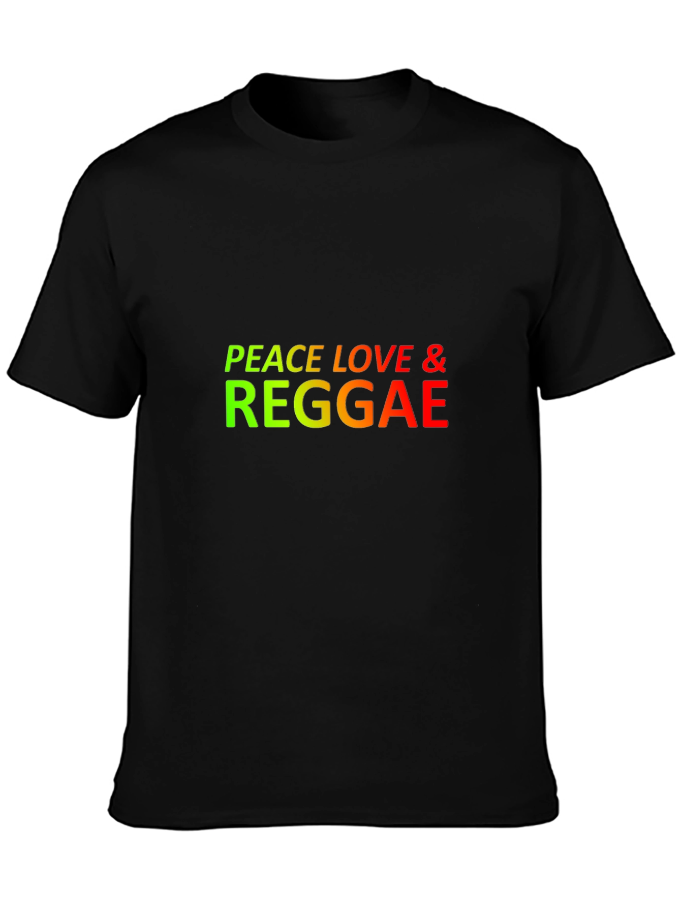 Peace Love & Reggae Graphic T-Shirt
