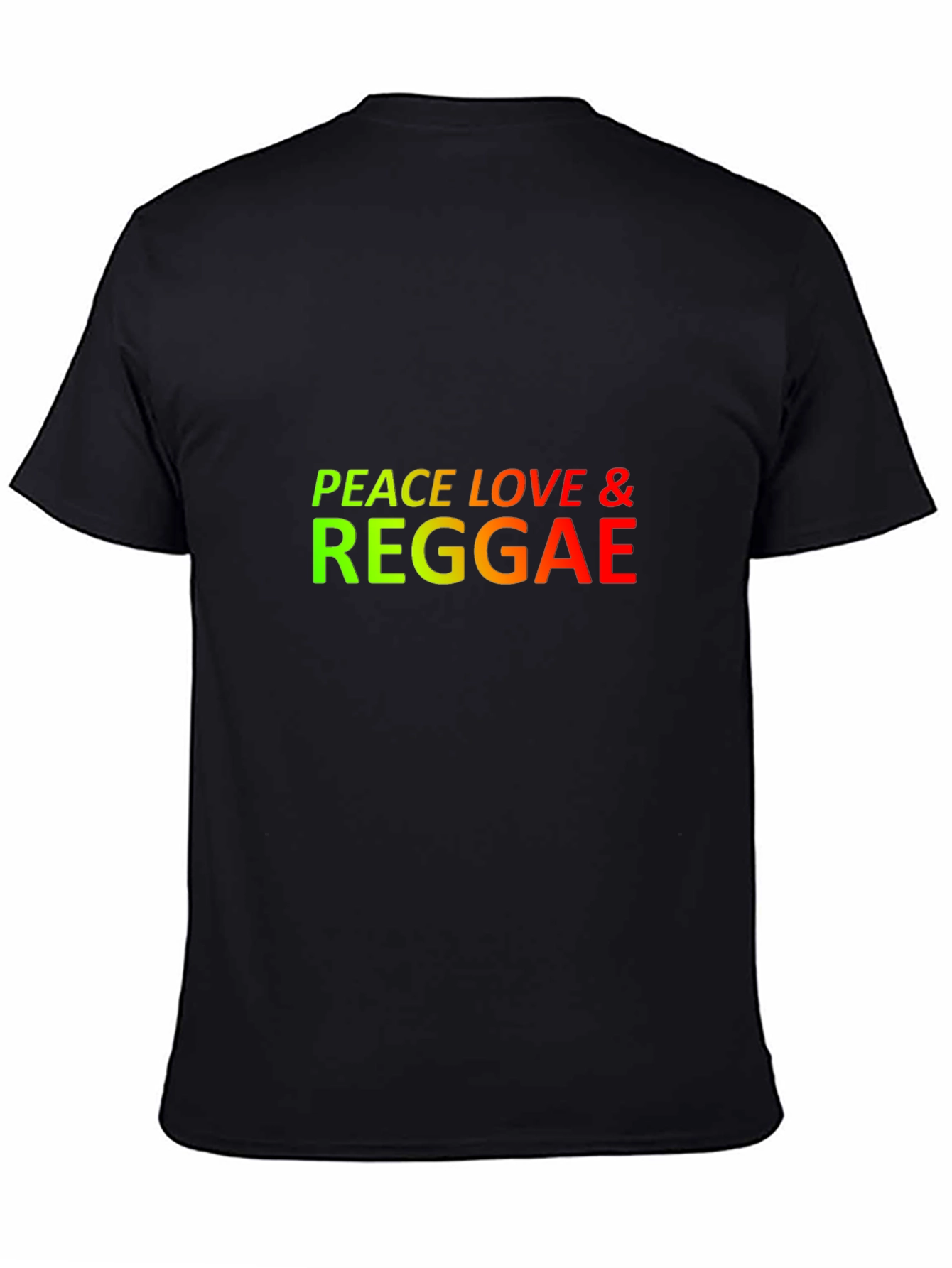 Peace Love & Reggae Graphic T-Shirt