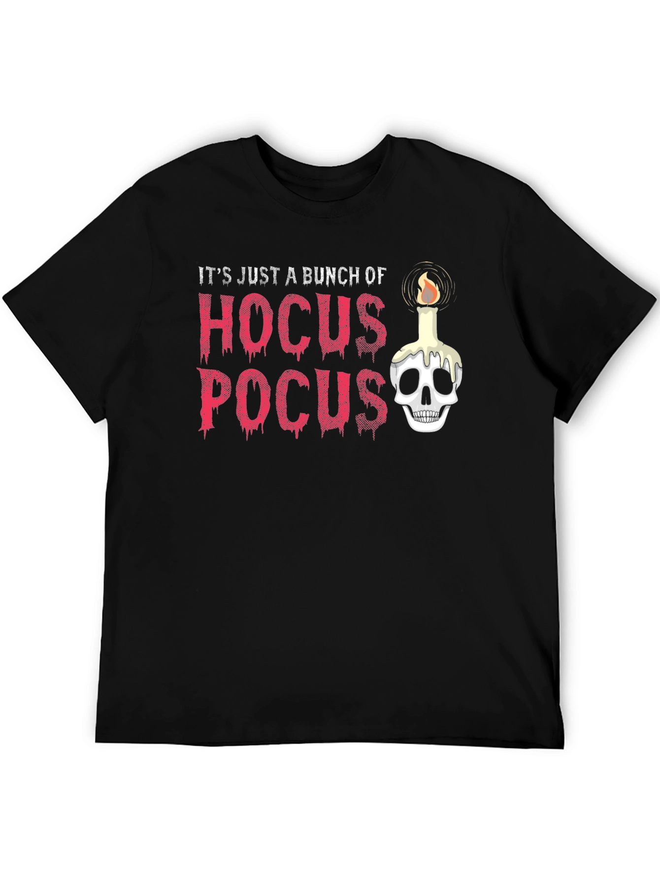 Hocus Pocus Skull Candle Graphic Tee