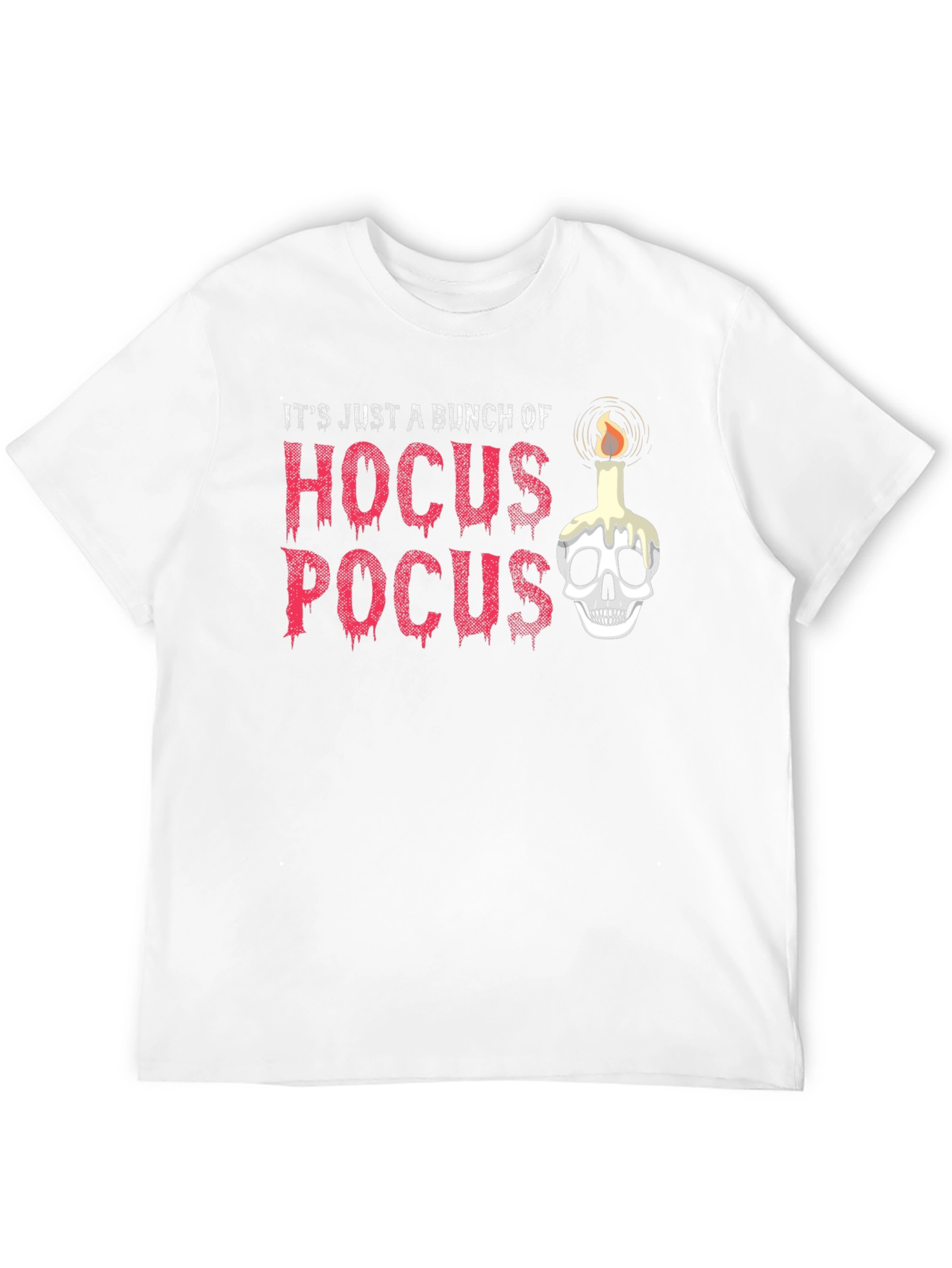 Hocus Pocus Skull Candle Graphic Tee