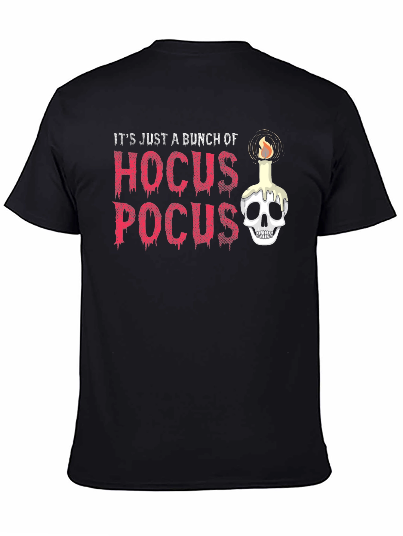 Hocus Pocus Skull Candle Graphic Tee