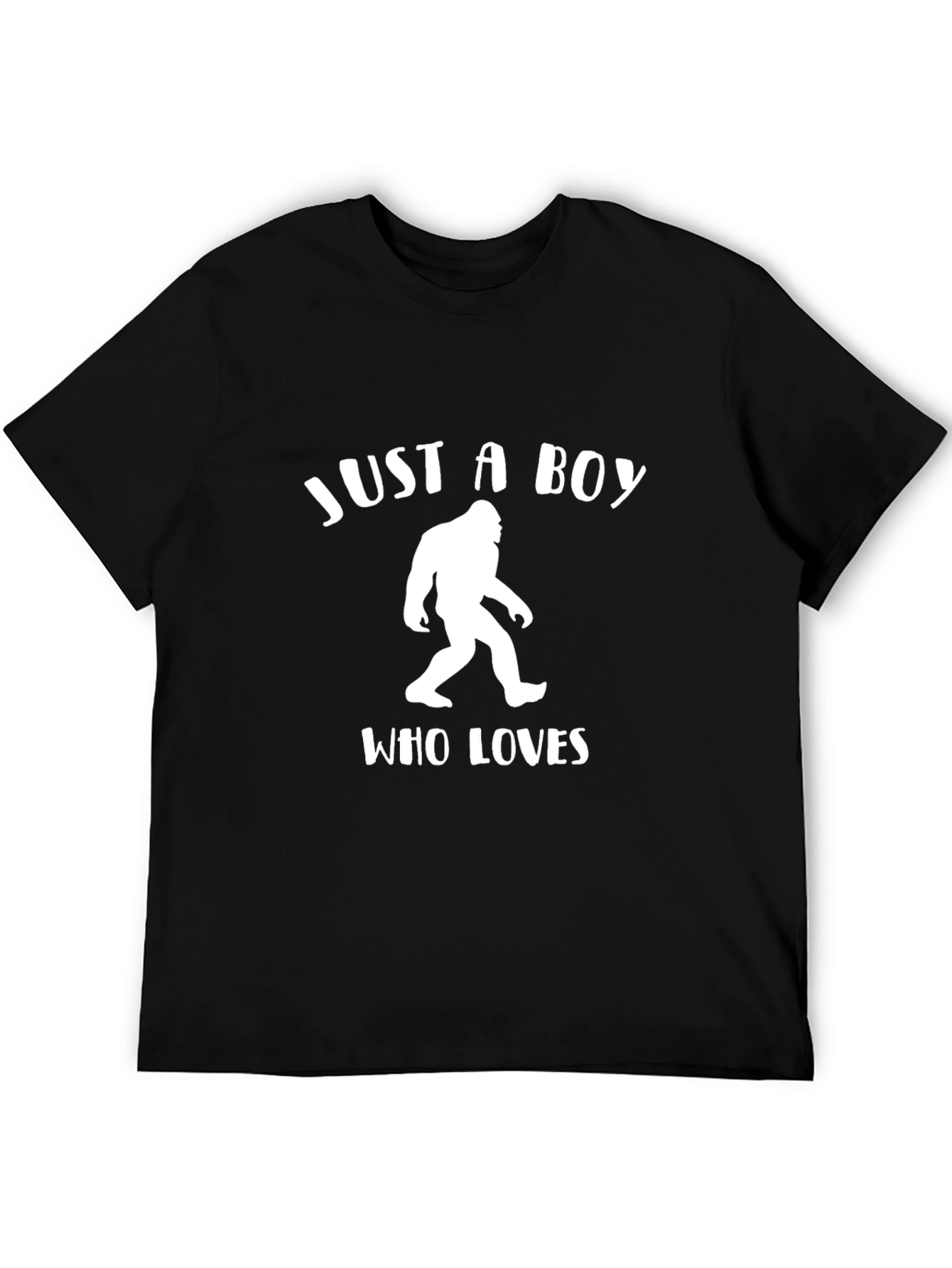 Just A Boy Who Loves Sasquatch T-Shirt