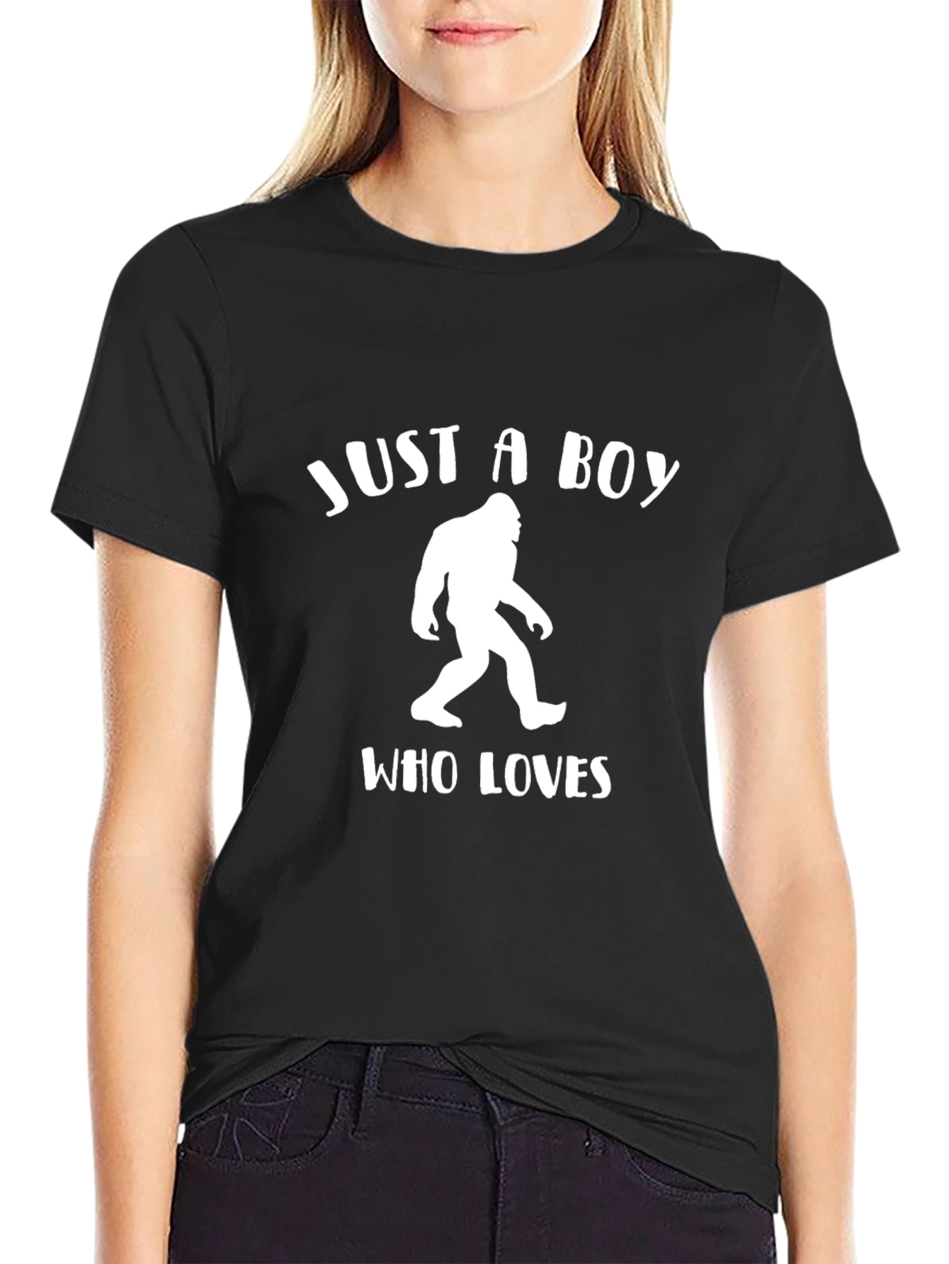 Just A Boy Who Loves Sasquatch T-Shirt
