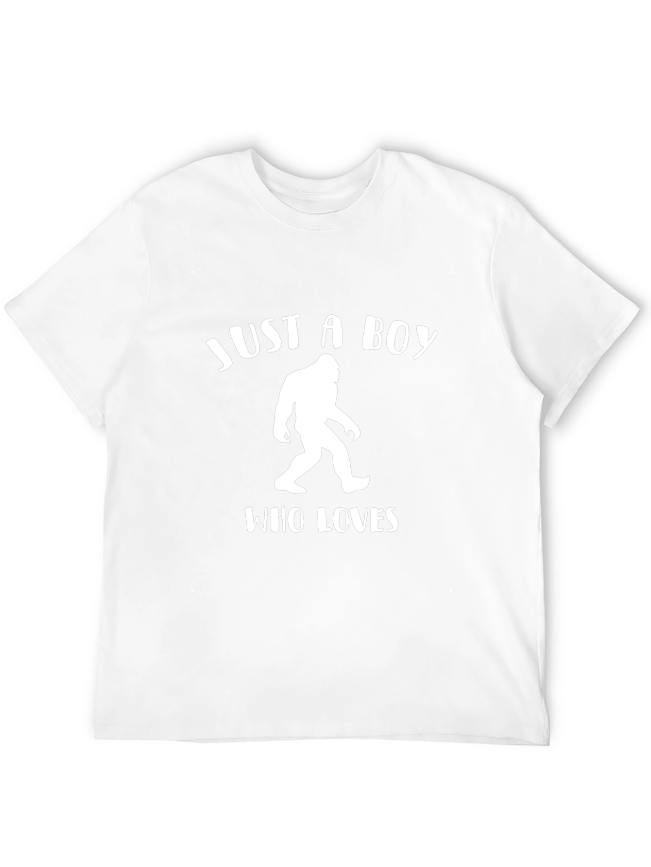Just A Boy Who Loves Sasquatch T-Shirt