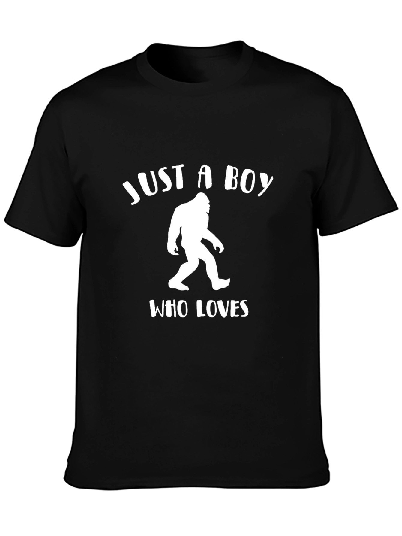 Just A Boy Who Loves Sasquatch T-Shirt