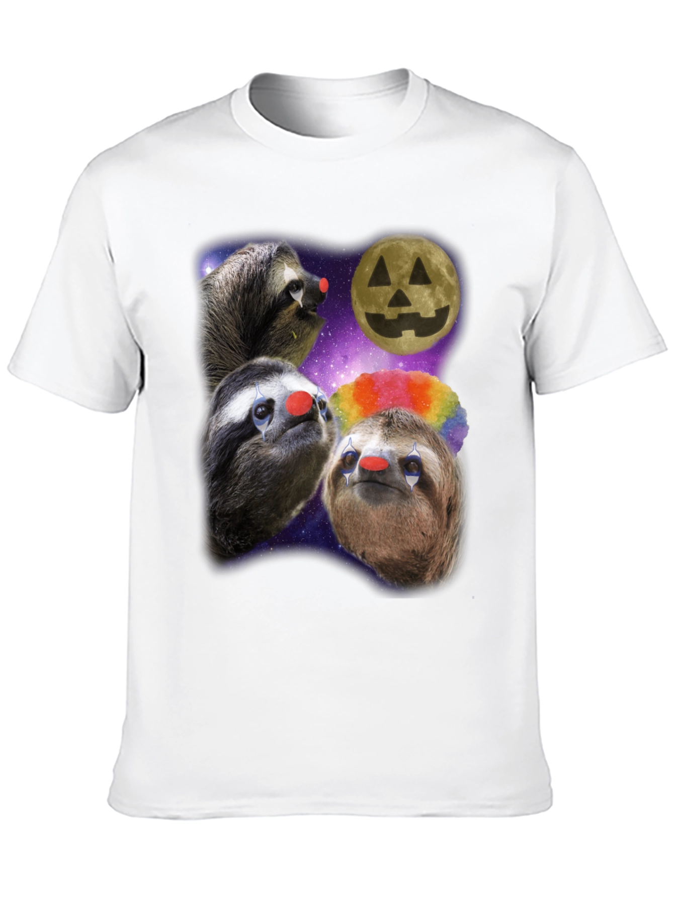 Sloth Clown Halloween T-Shirt