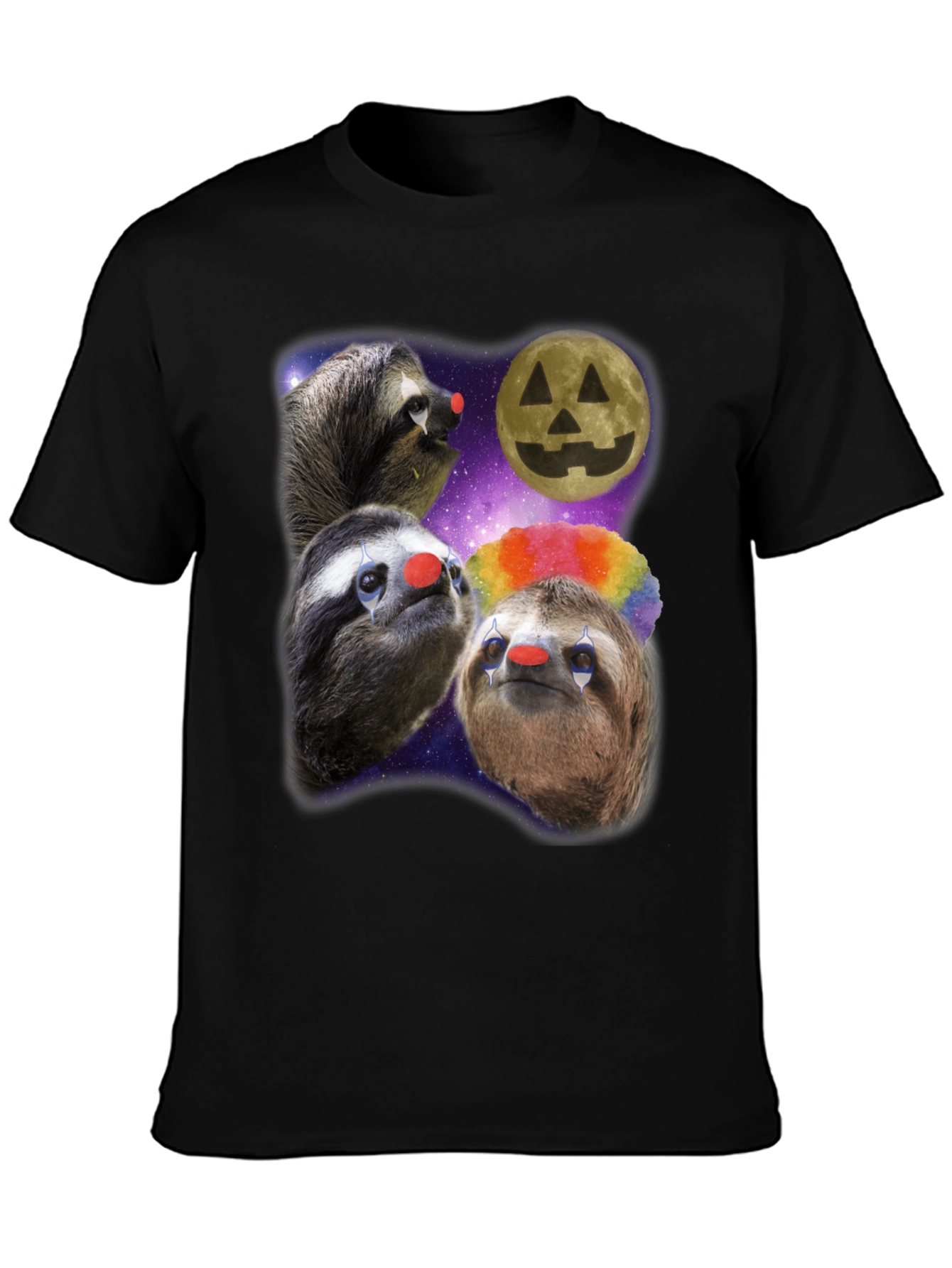 Sloth Clown Halloween T-Shirt