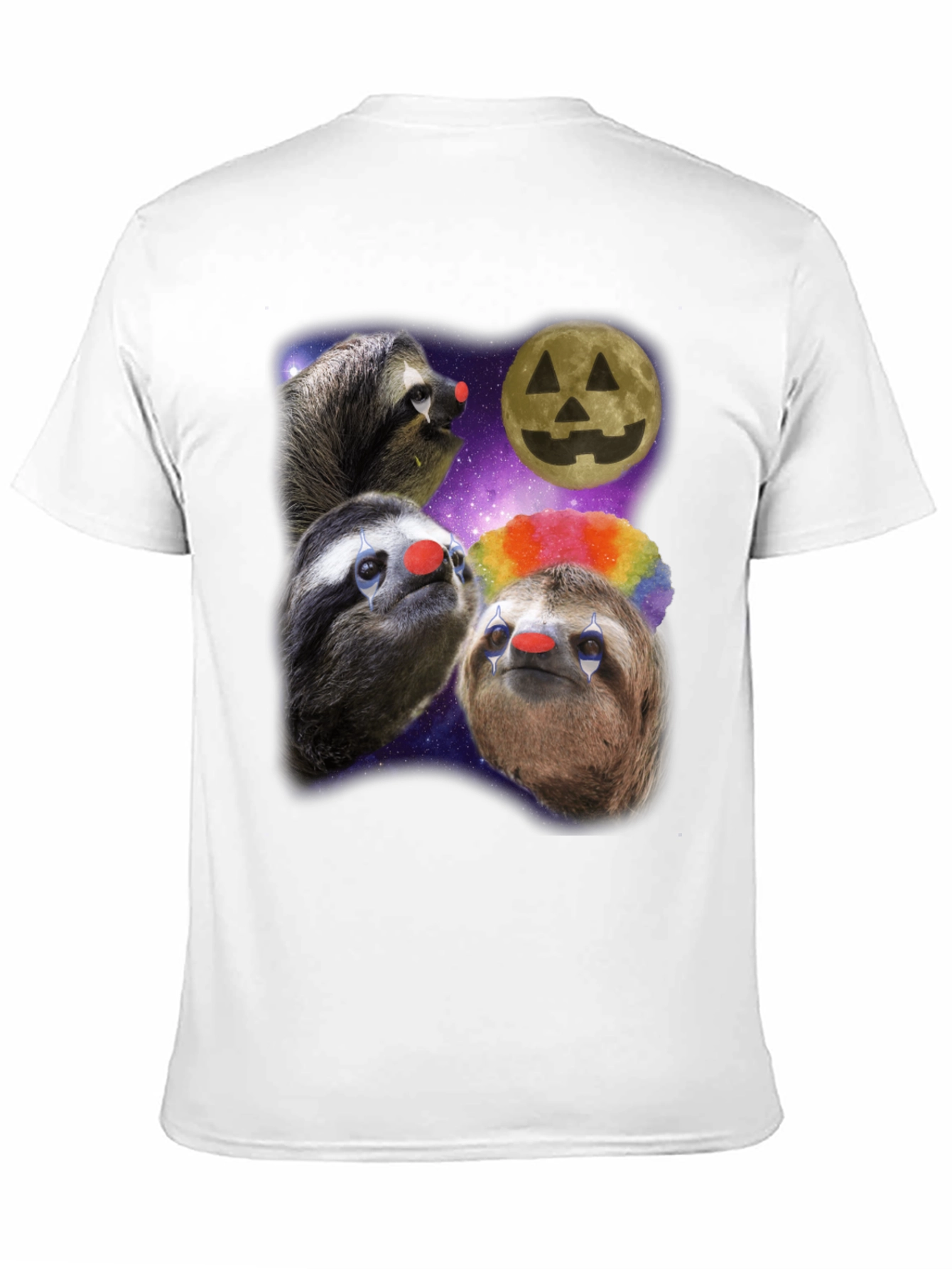 Sloth Clown Halloween T-Shirt