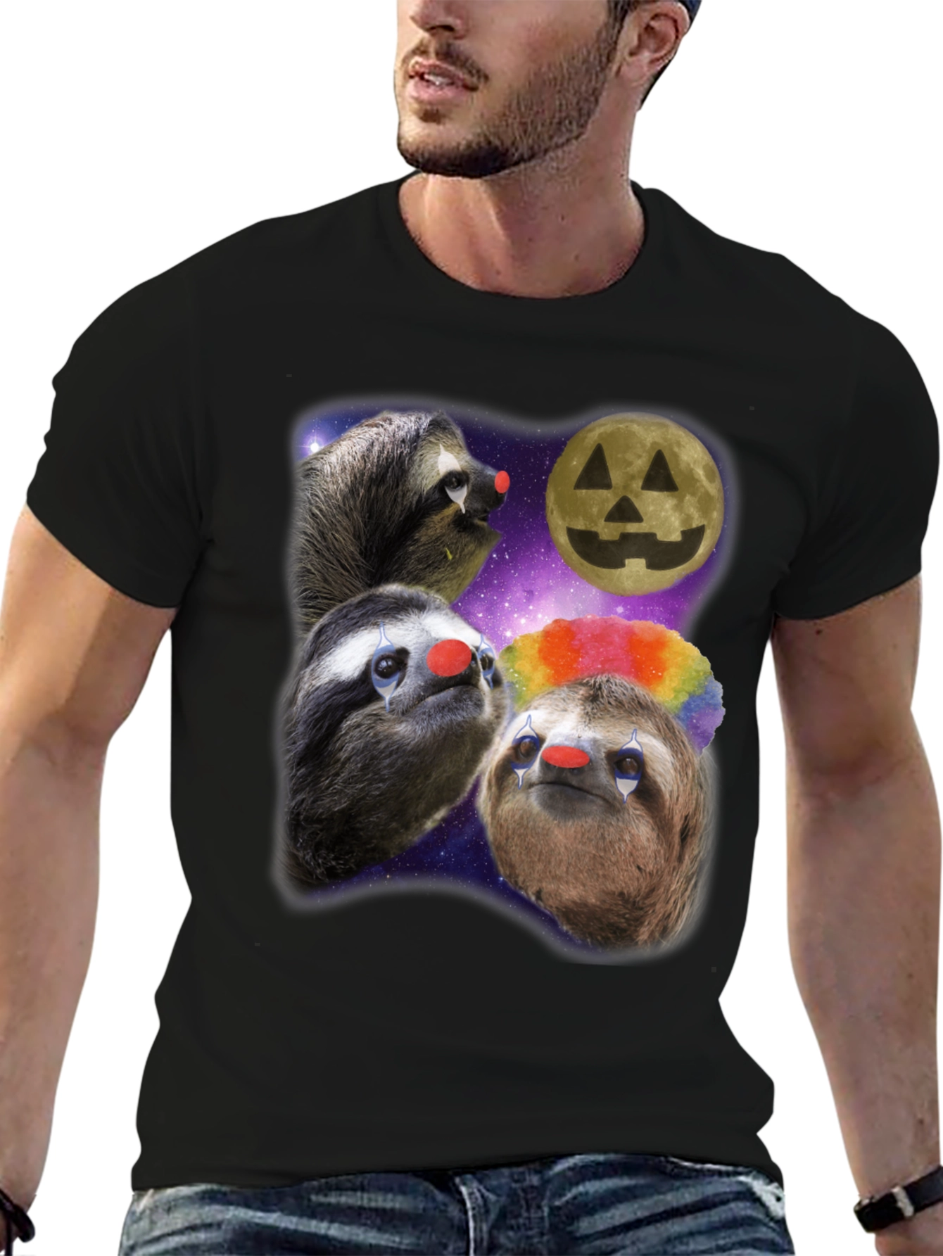 Sloth Clown Halloween T-Shirt