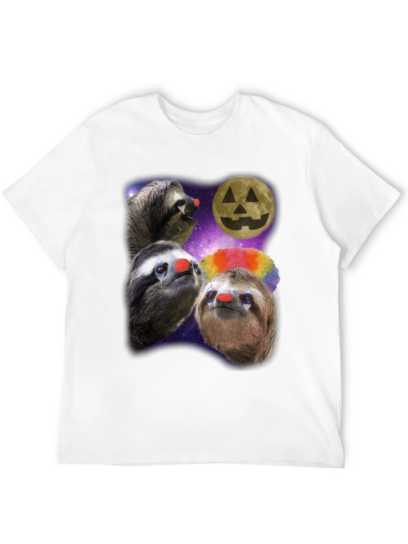 Sloth Clown Halloween T-Shirt