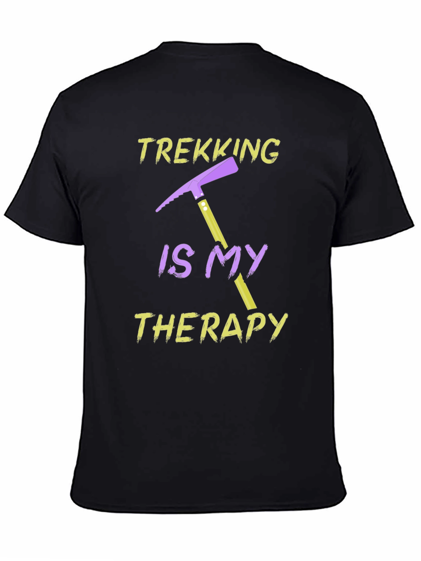Trekking Is My Therapy Graphic T-Shirt