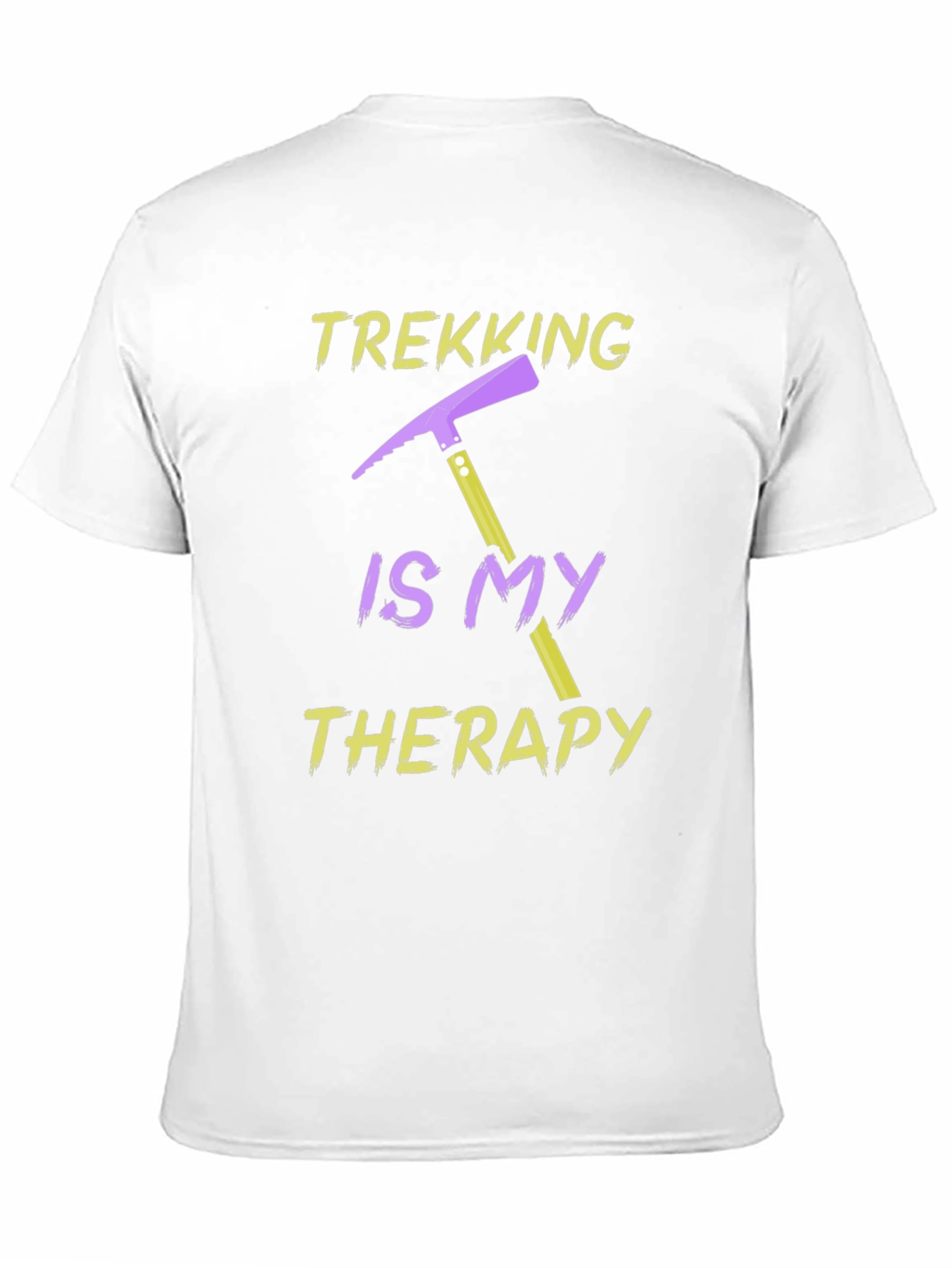 Trekking Is My Therapy Graphic T-Shirt