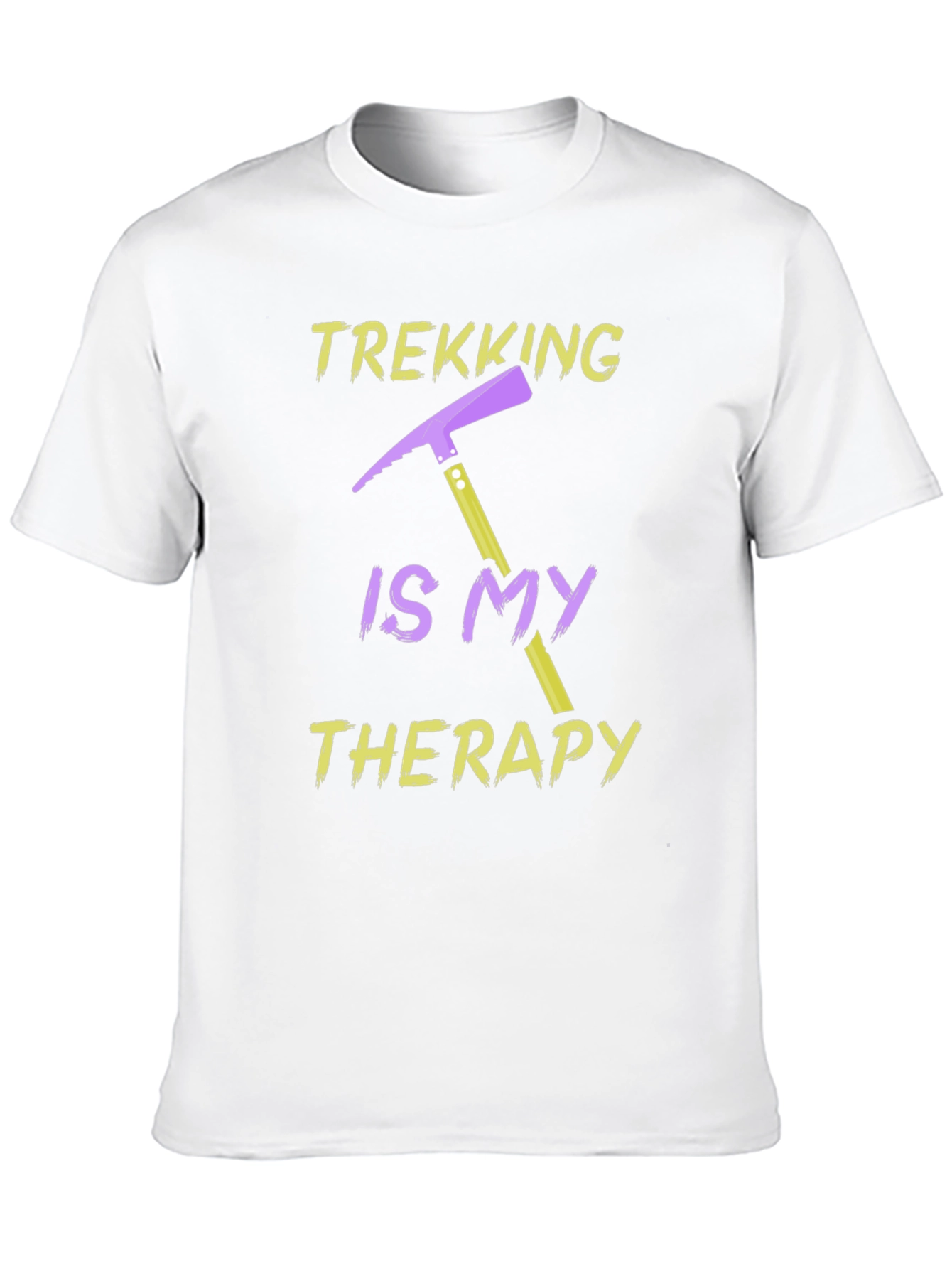 Trekking Is My Therapy Graphic T-Shirt