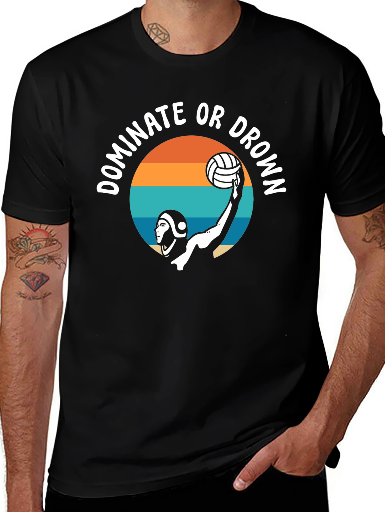 Dominate or Drown Water Polo T-Shirt