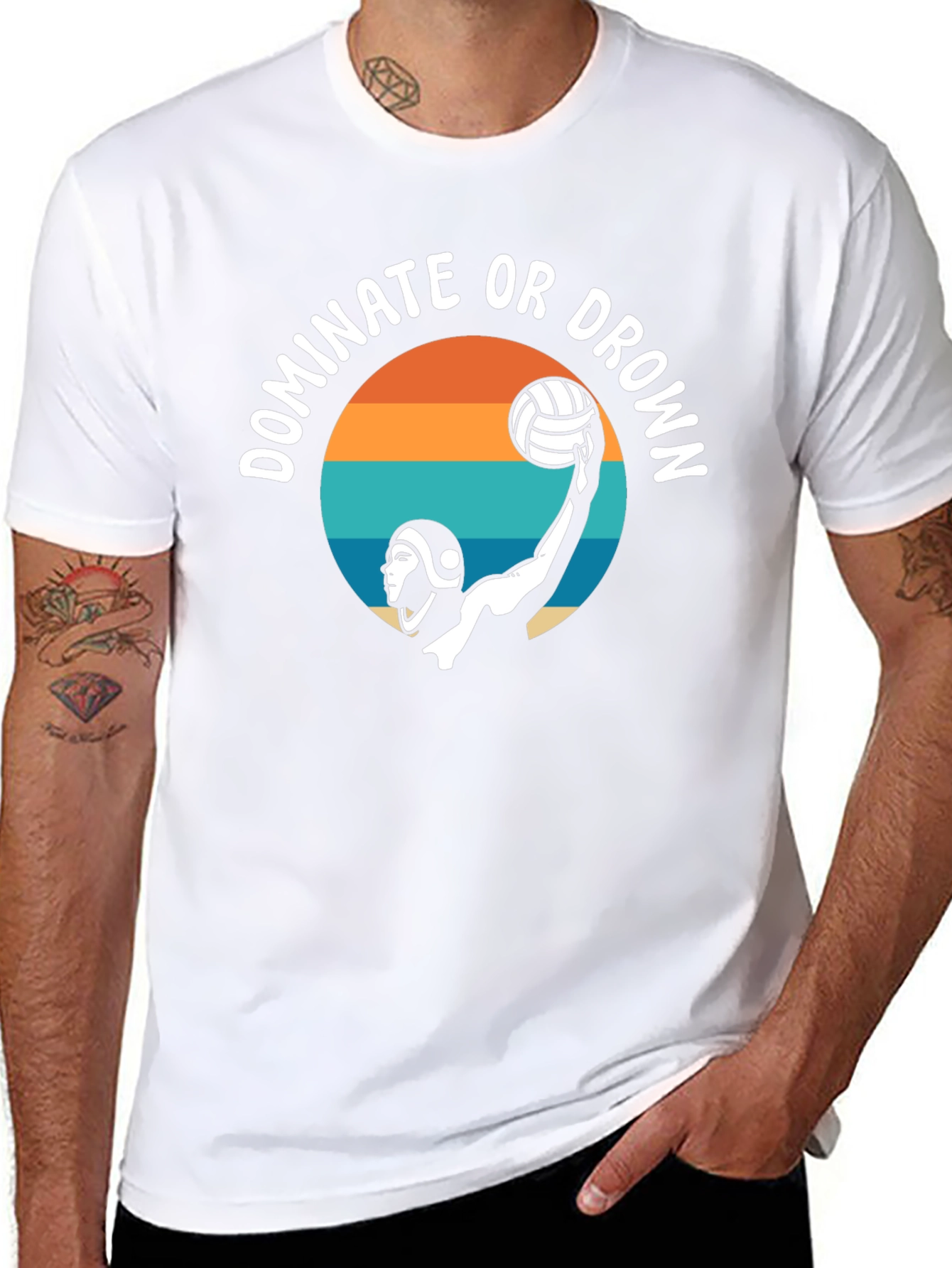 Dominate or Drown Water Polo T-Shirt