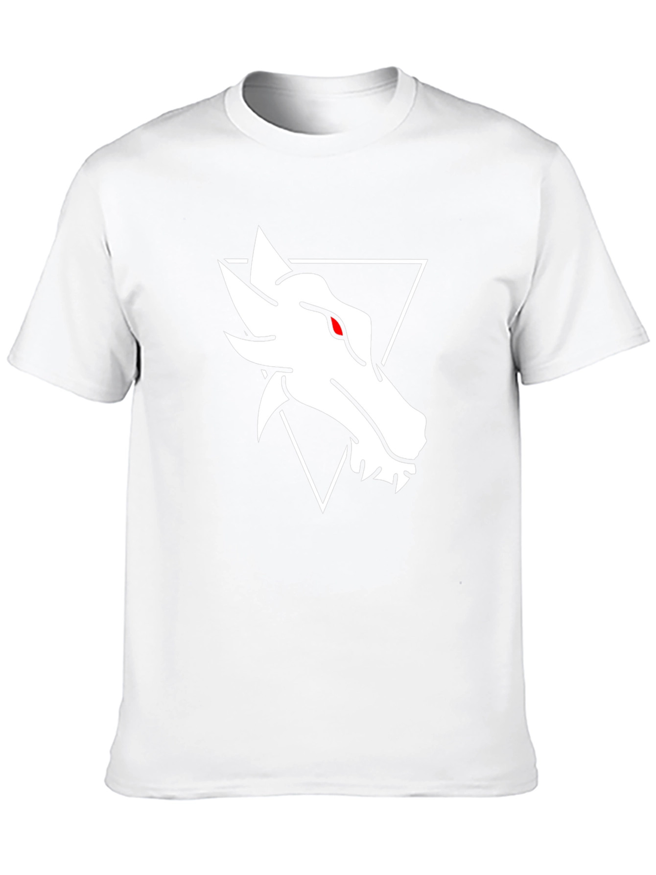 Dragon Head Graphic Tee - Stylish Black Cotton T-Shirt