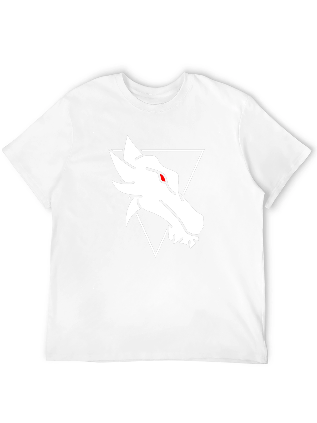 Dragon Head Graphic Tee - Stylish Black Cotton T-Shirt