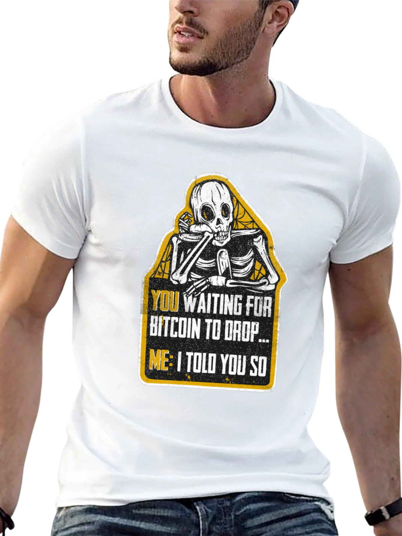 Bitcoin Skeptic T-Shirt - Crypto Investor Humor