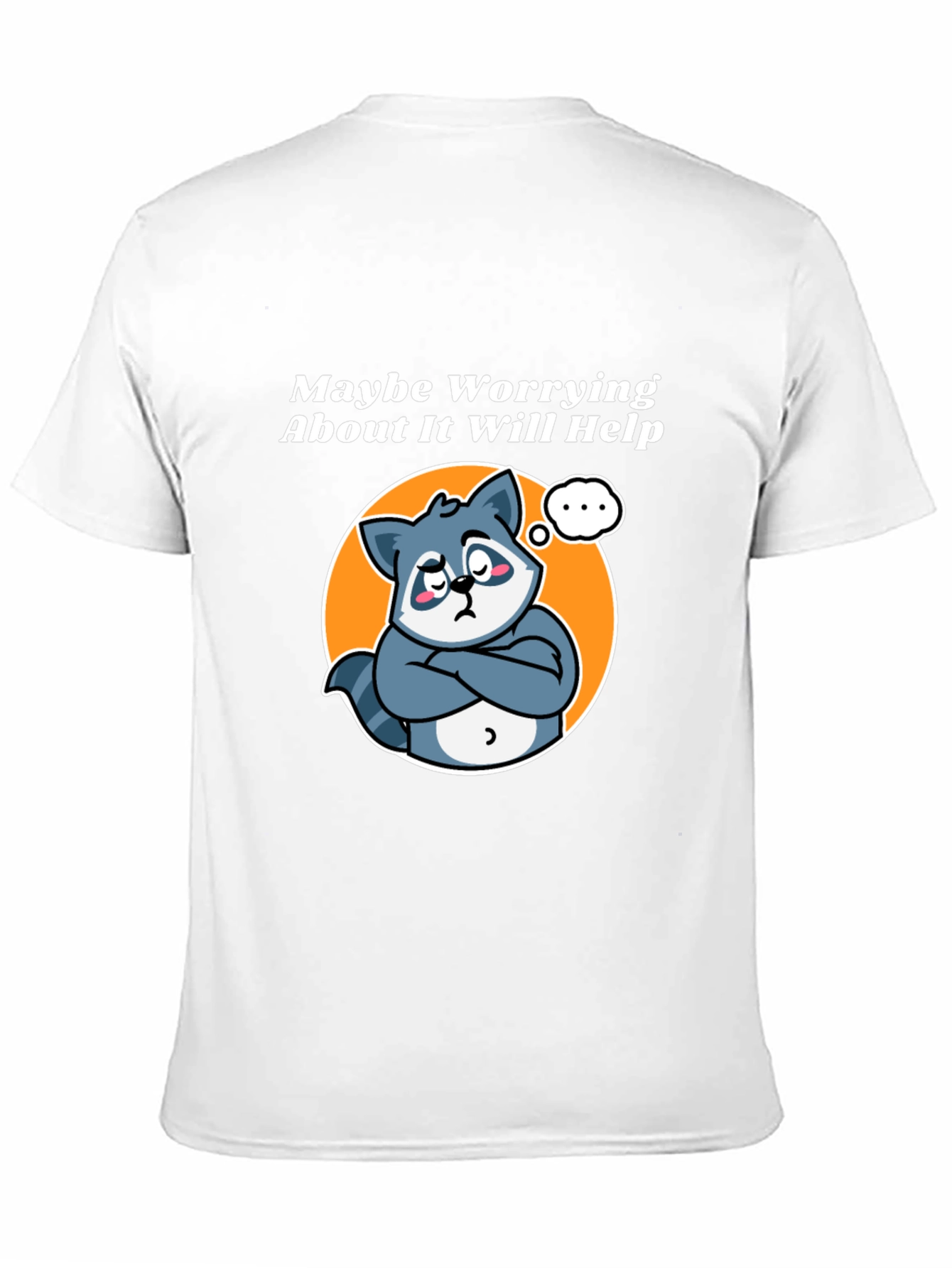 Funny Worrying Raccoon T-Shirt