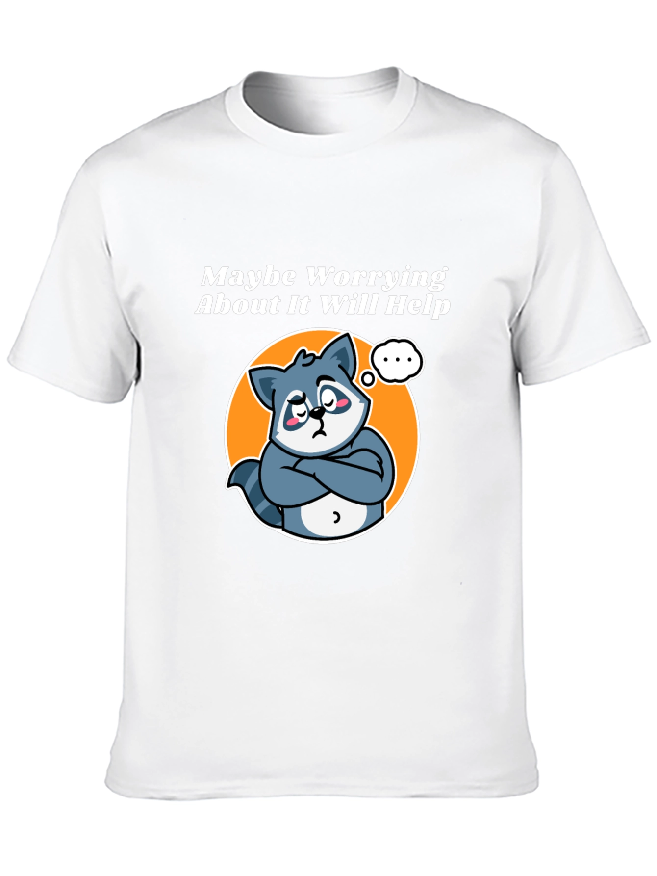 Funny Worrying Raccoon T-Shirt