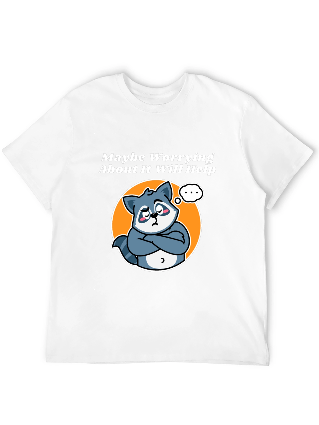 Funny Worrying Raccoon T-Shirt