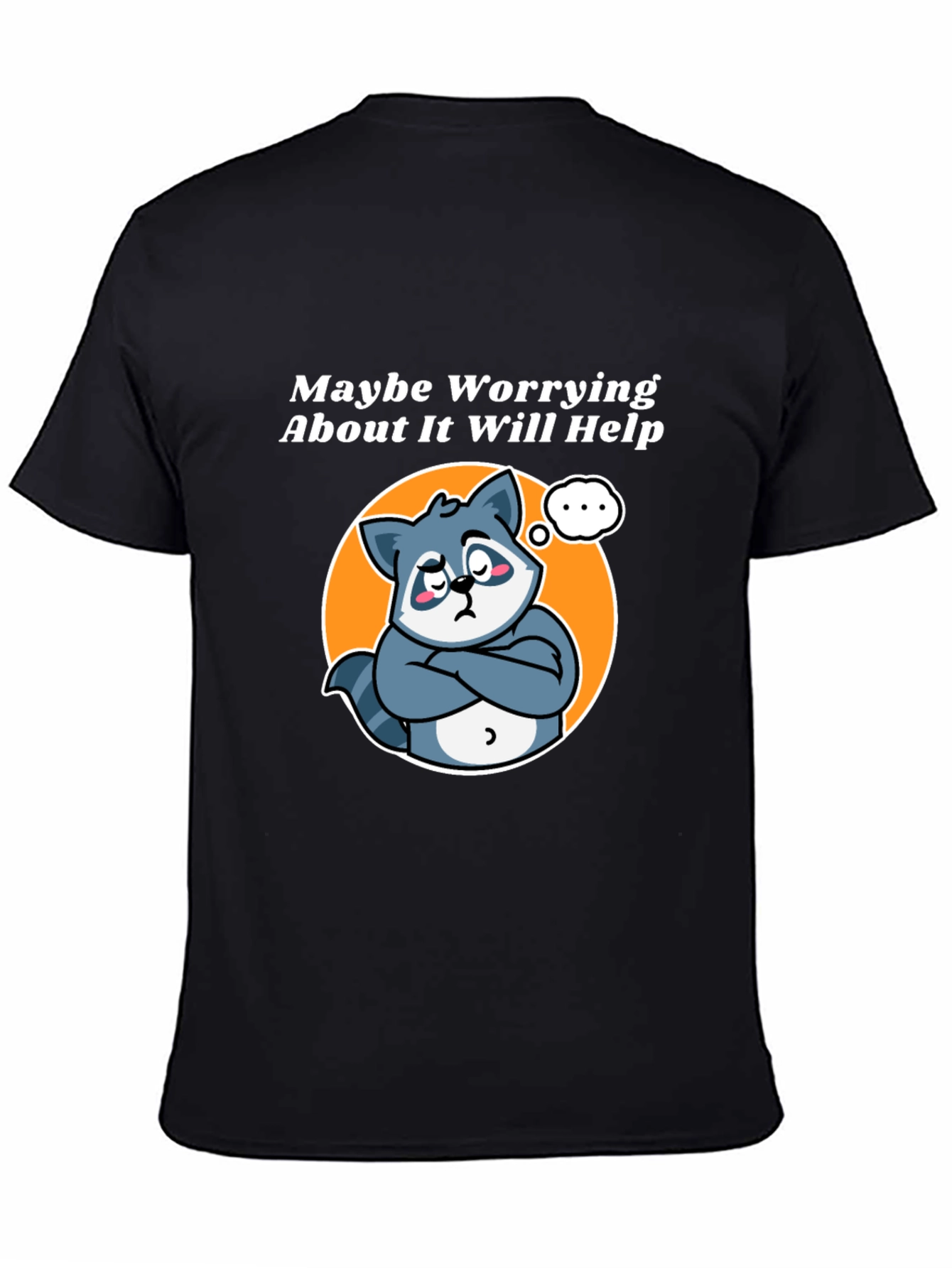 Funny Worrying Raccoon T-Shirt