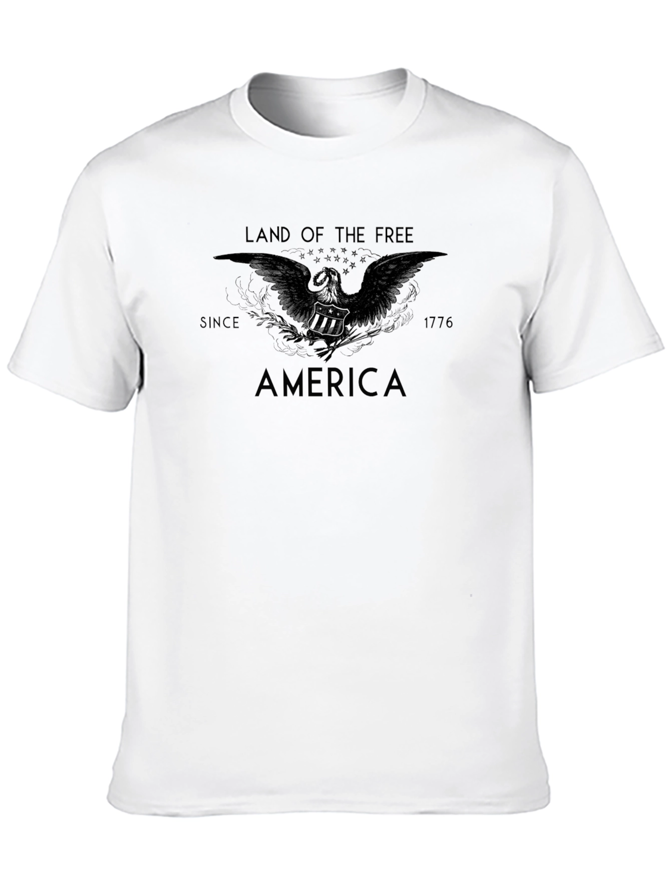 Land of the Free America Graphic T-Shirt