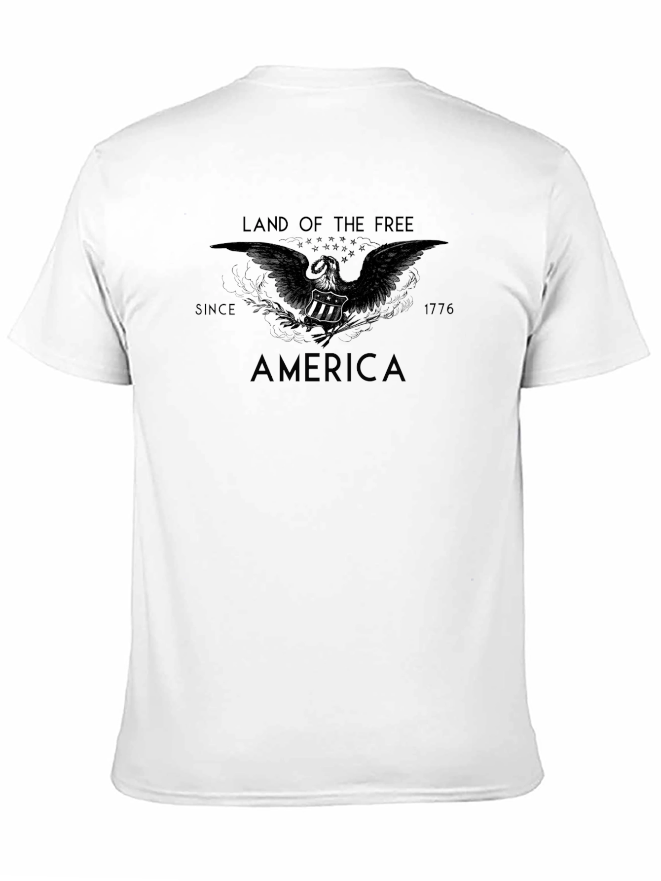 Land of the Free America Graphic T-Shirt