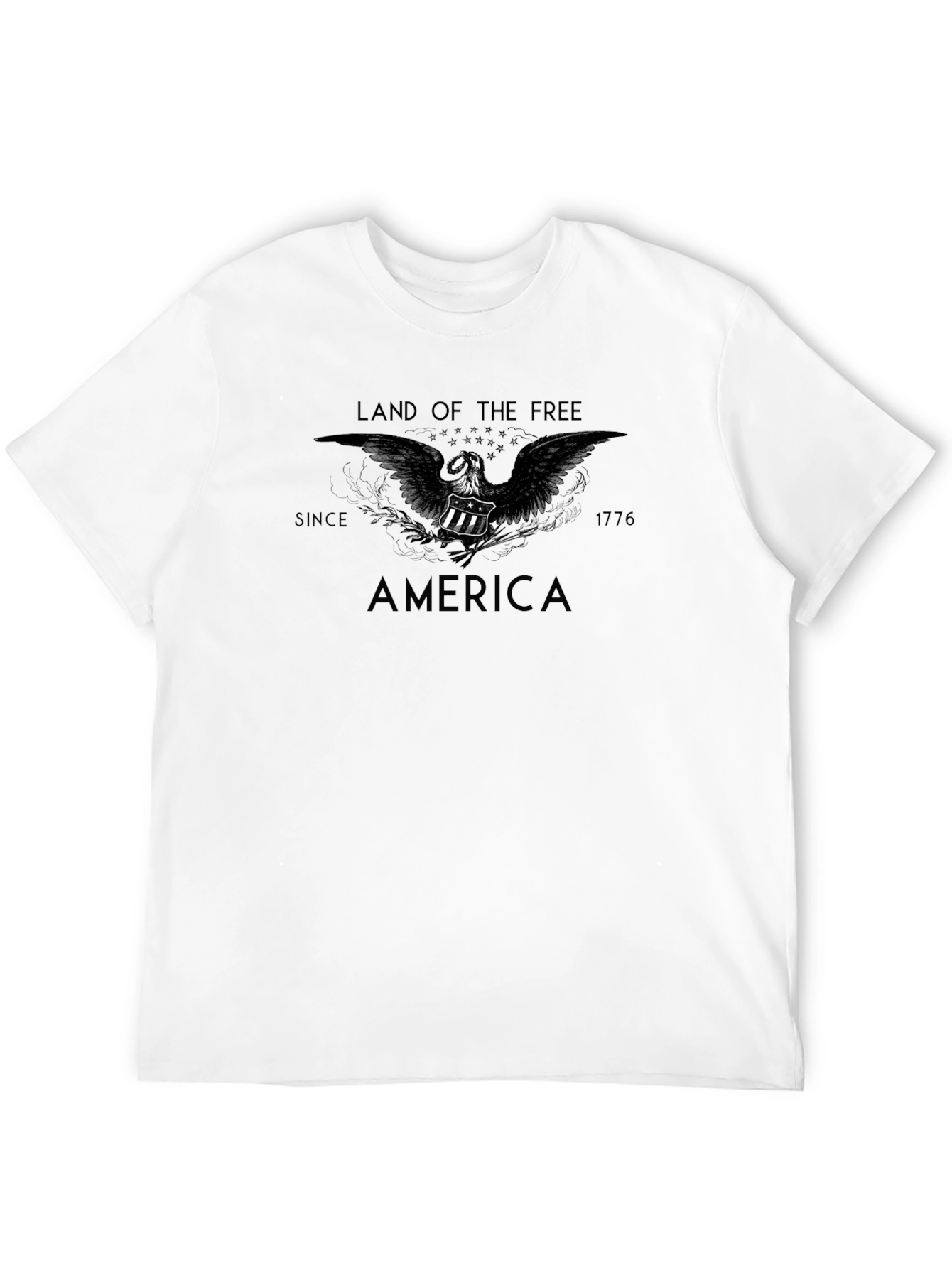 Land of the Free America Graphic T-Shirt