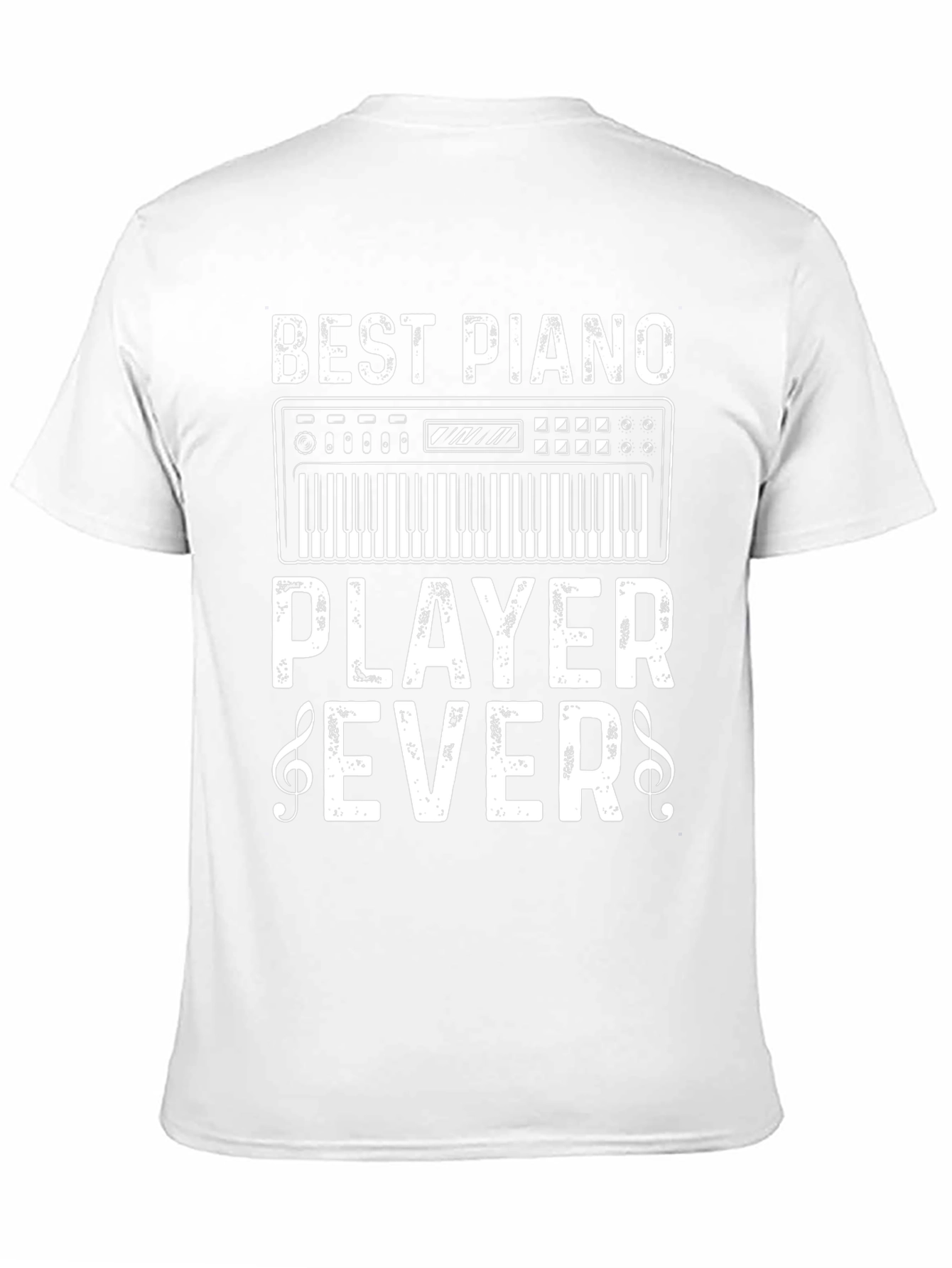 Best Piano Player Ever T-Shirt: Music Lover Tee
