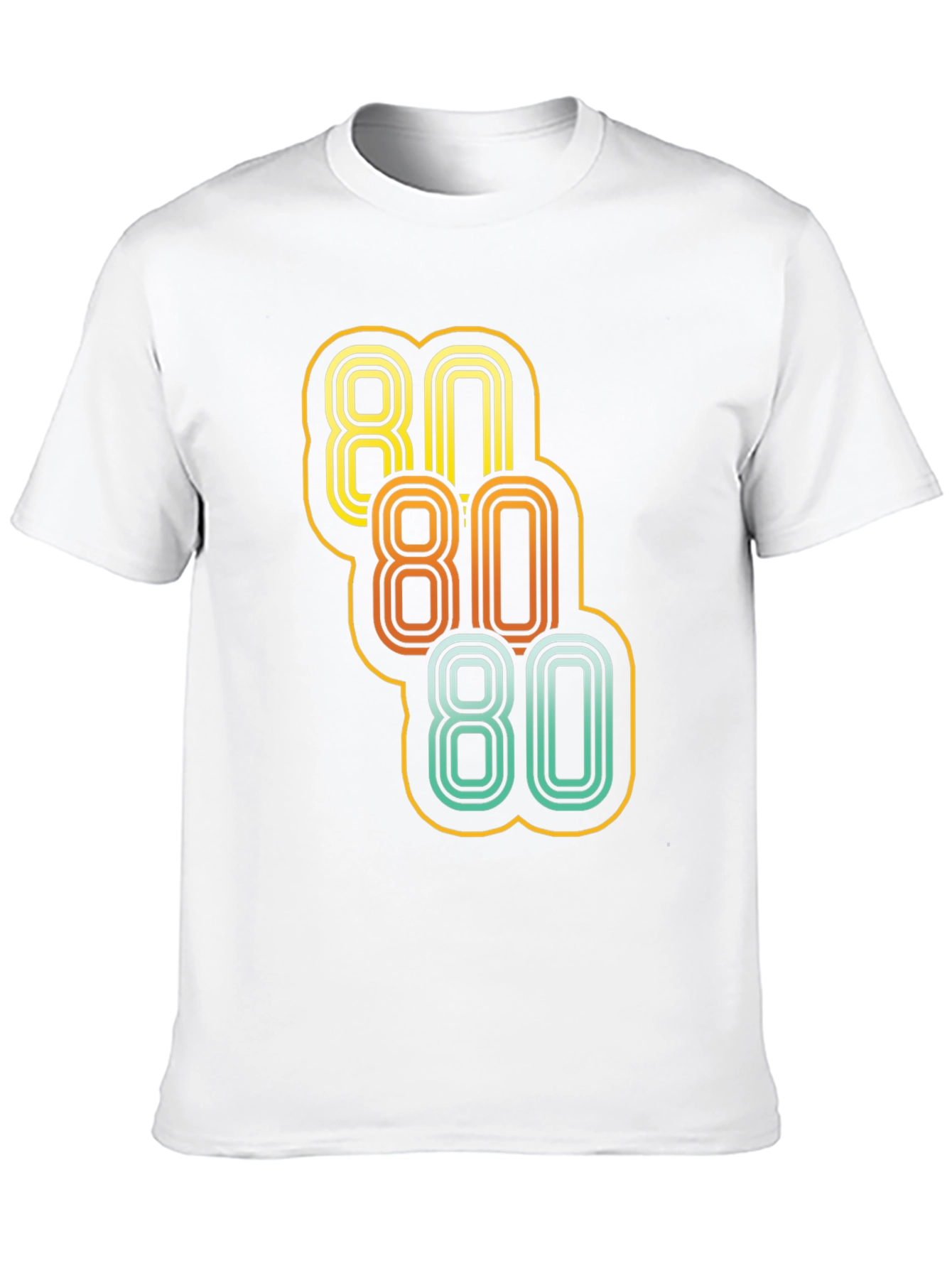 Retro 80s Style Graphic T-Shirt