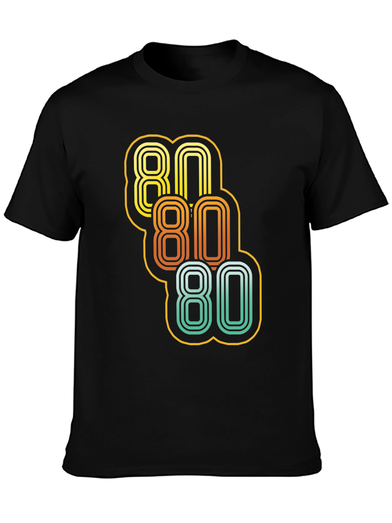 Retro 80s Style Graphic T-Shirt