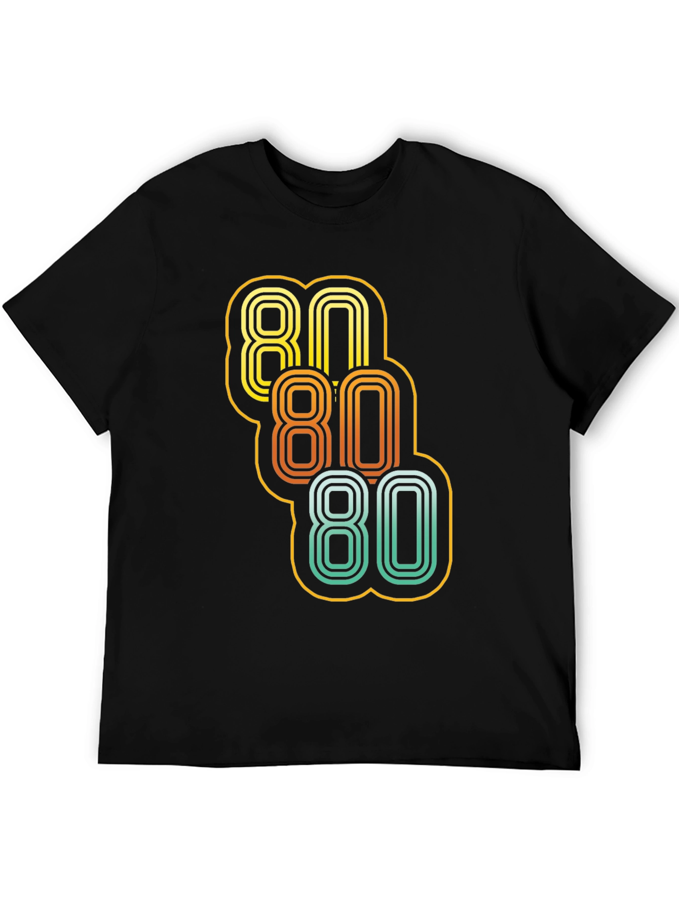 Retro 80s Style Graphic T-Shirt