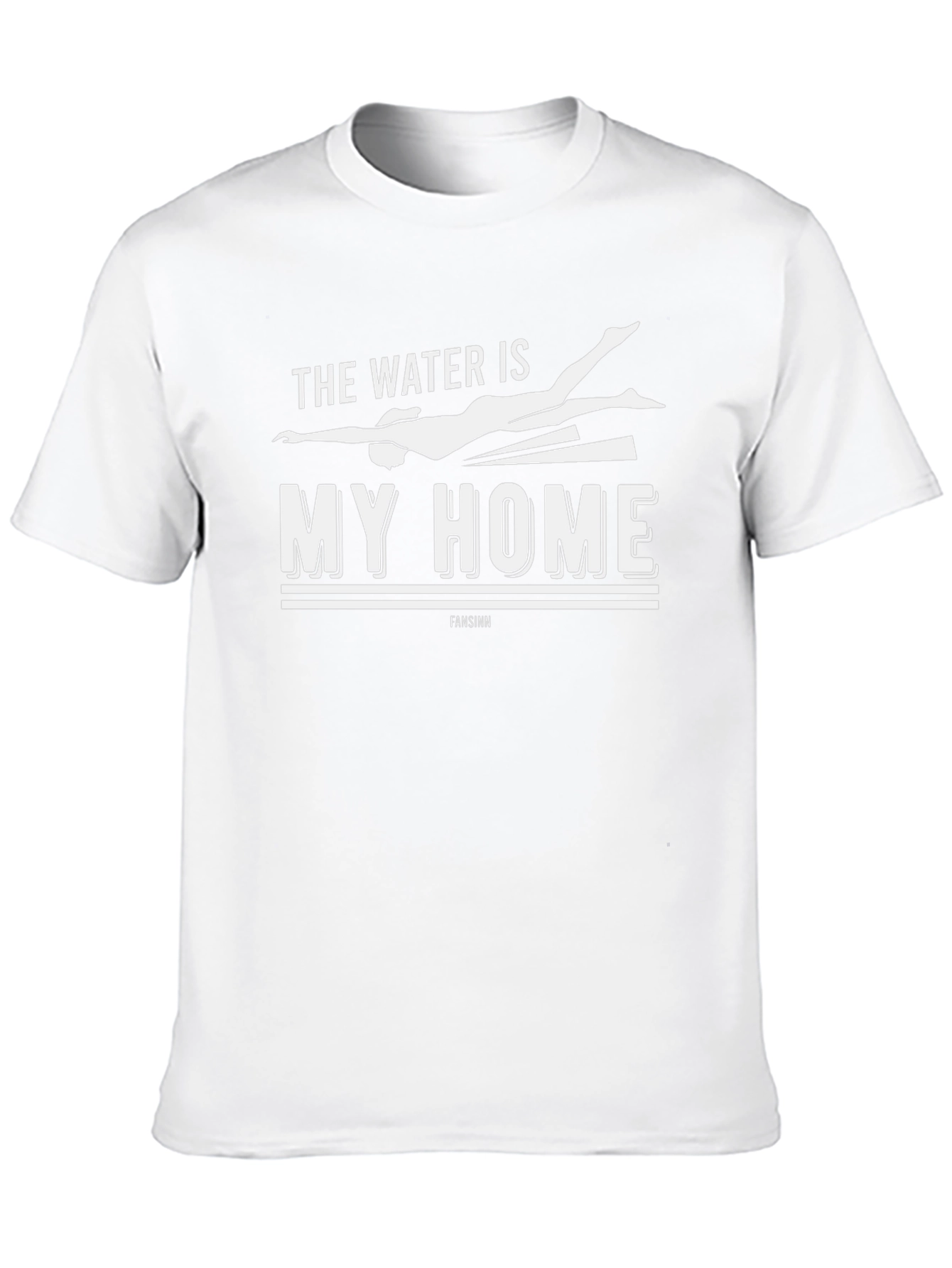 The Water is My Home Black T-Shirt