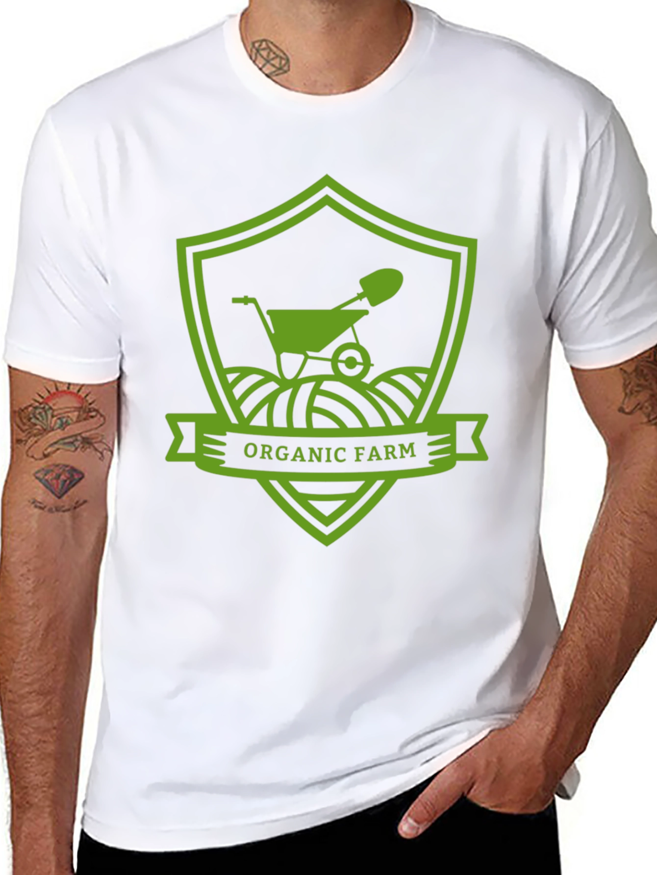 Organic Farm T-Shirt: Eco-Friendly Gardening Tee
