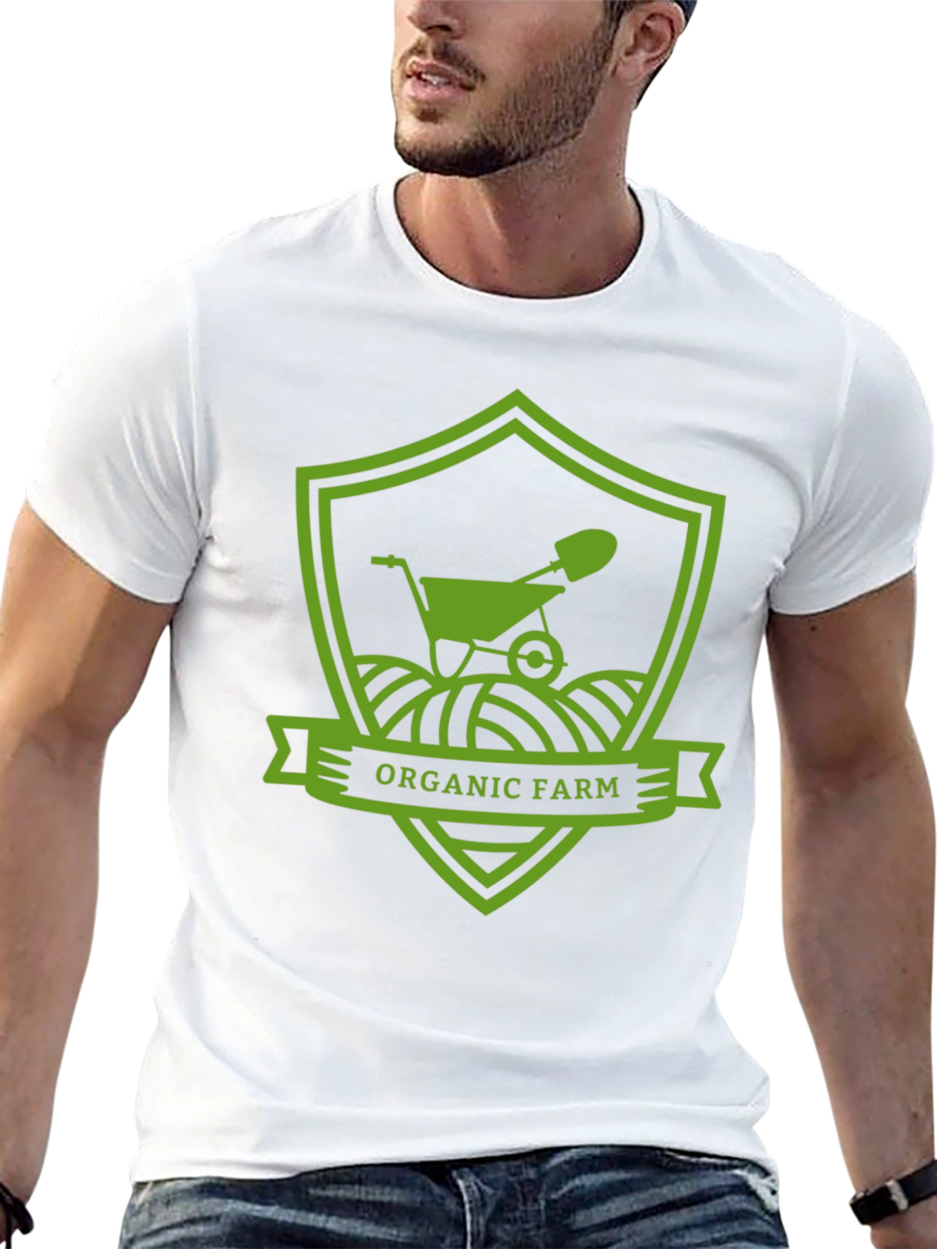 Organic Farm T-Shirt: Eco-Friendly Gardening Tee