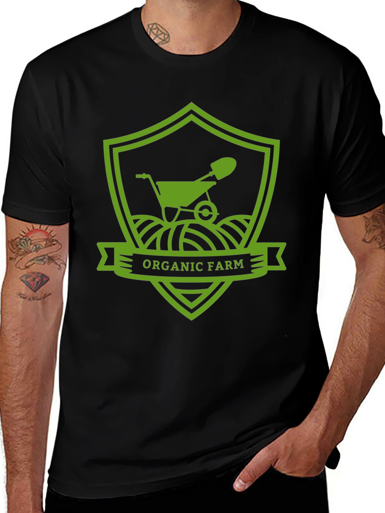 Organic Farm T-Shirt: Eco-Friendly Gardening Tee
