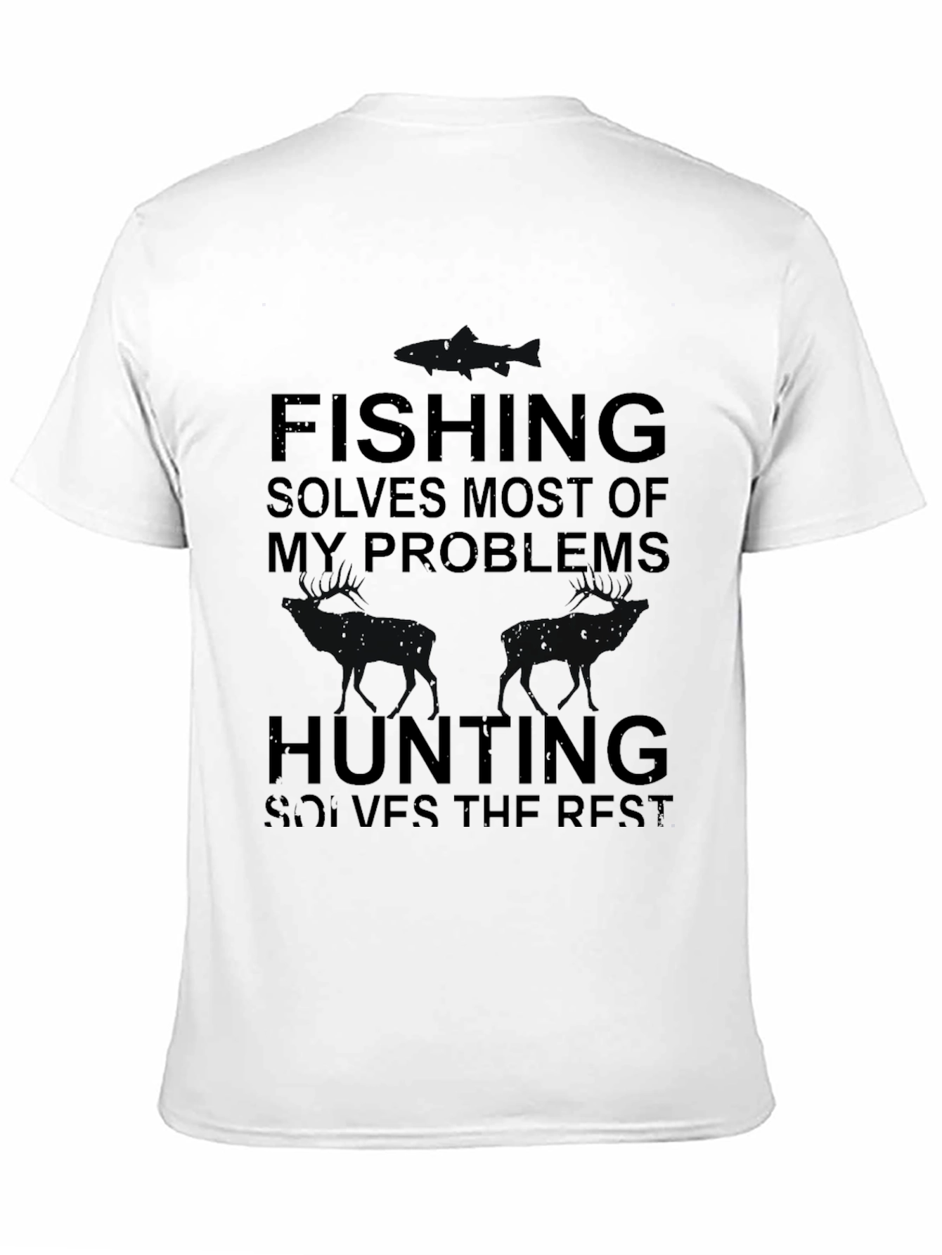Fishing Hunting Problem Solver T-Shirt