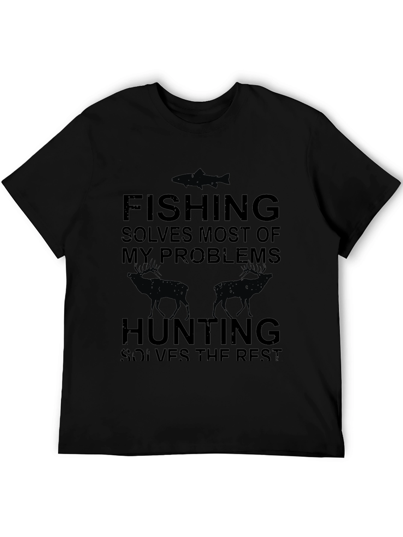 Fishing Hunting Problem Solver T-Shirt