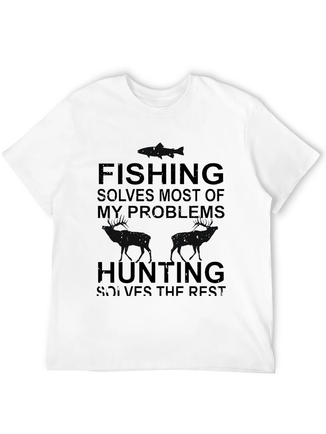 Fishing Hunting Problem Solver T-Shirt