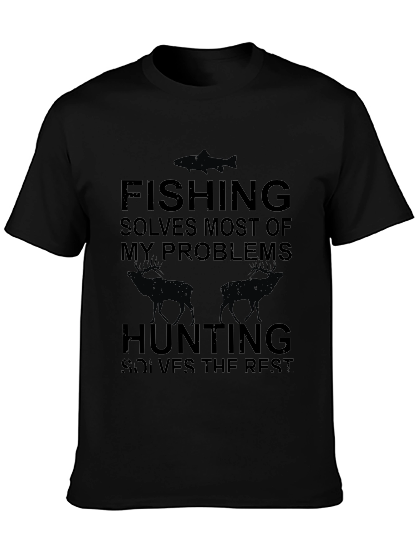 Fishing Hunting Problem Solver T-Shirt