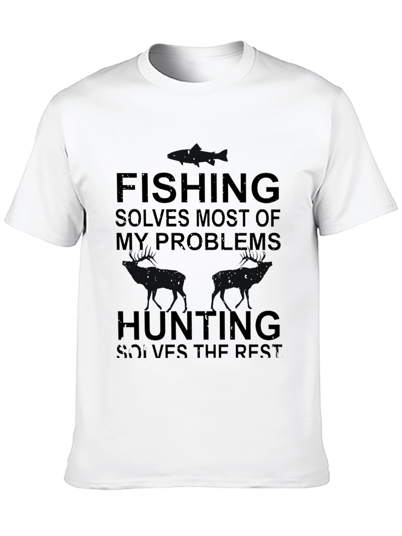 Fishing Hunting Problem Solver T-Shirt