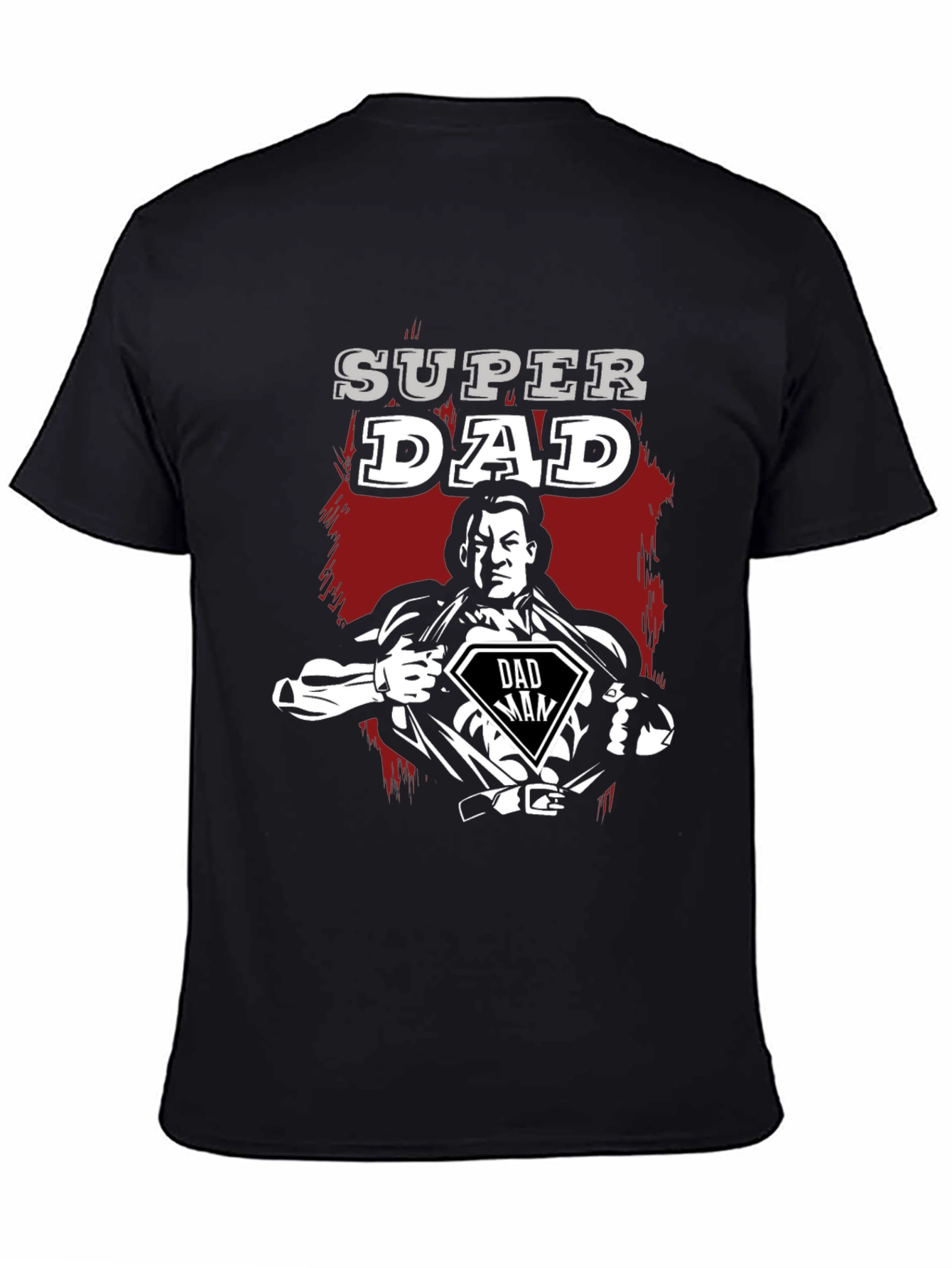 Super Dad Hero T-Shirt - Fathers Day Gift