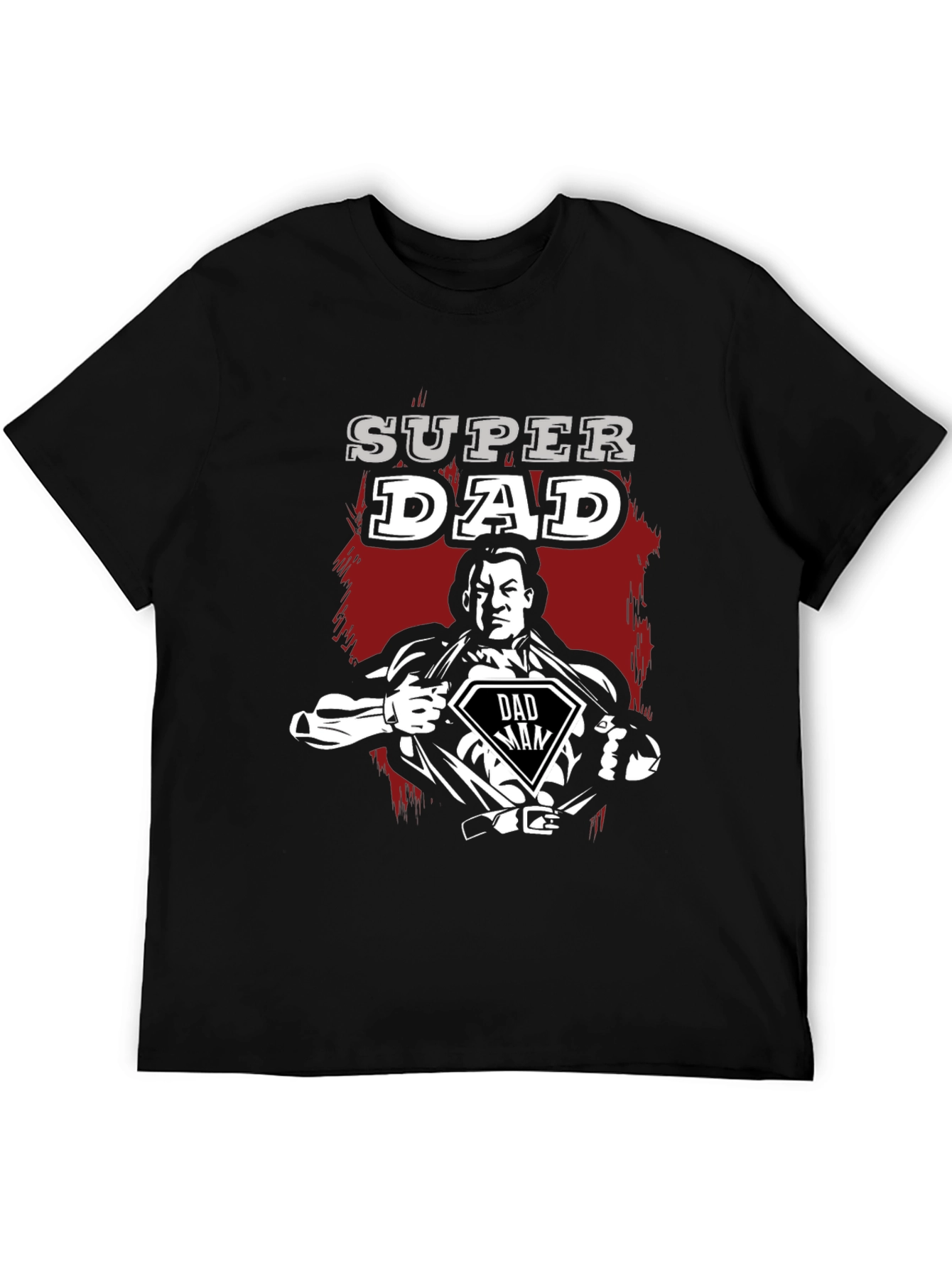 Super Dad Hero T-Shirt - Fathers Day Gift