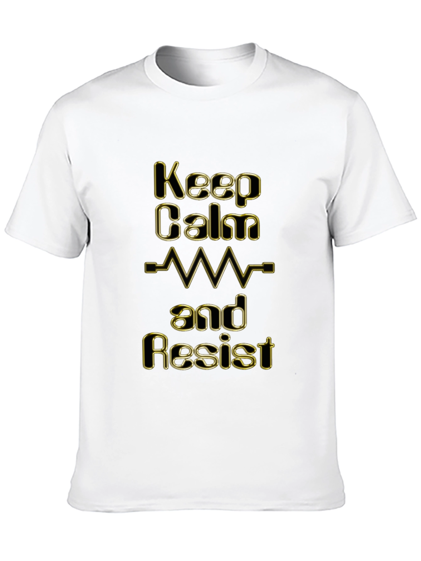 Keep Calm and Resist Graphic Tee