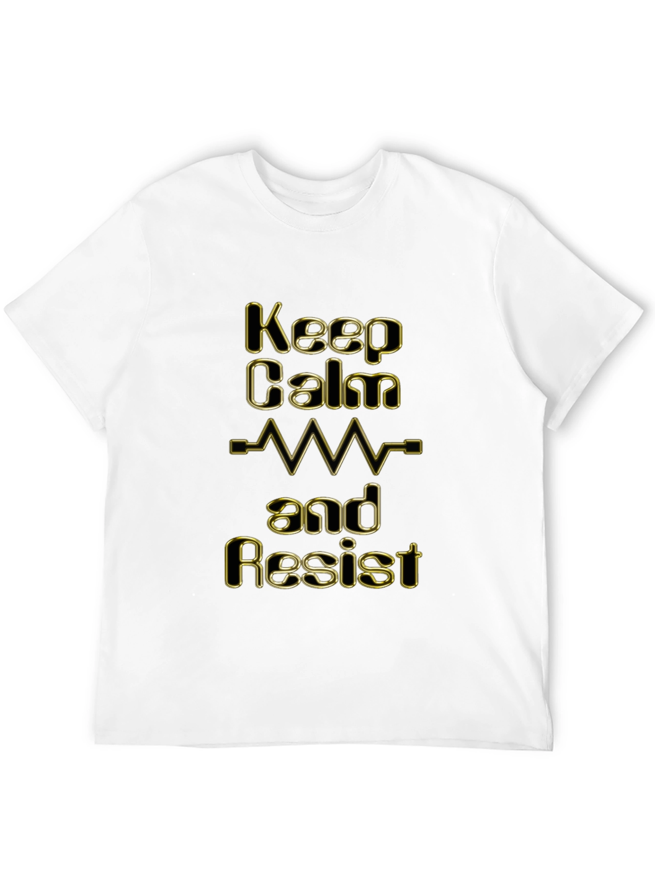 Keep Calm and Resist Graphic Tee
