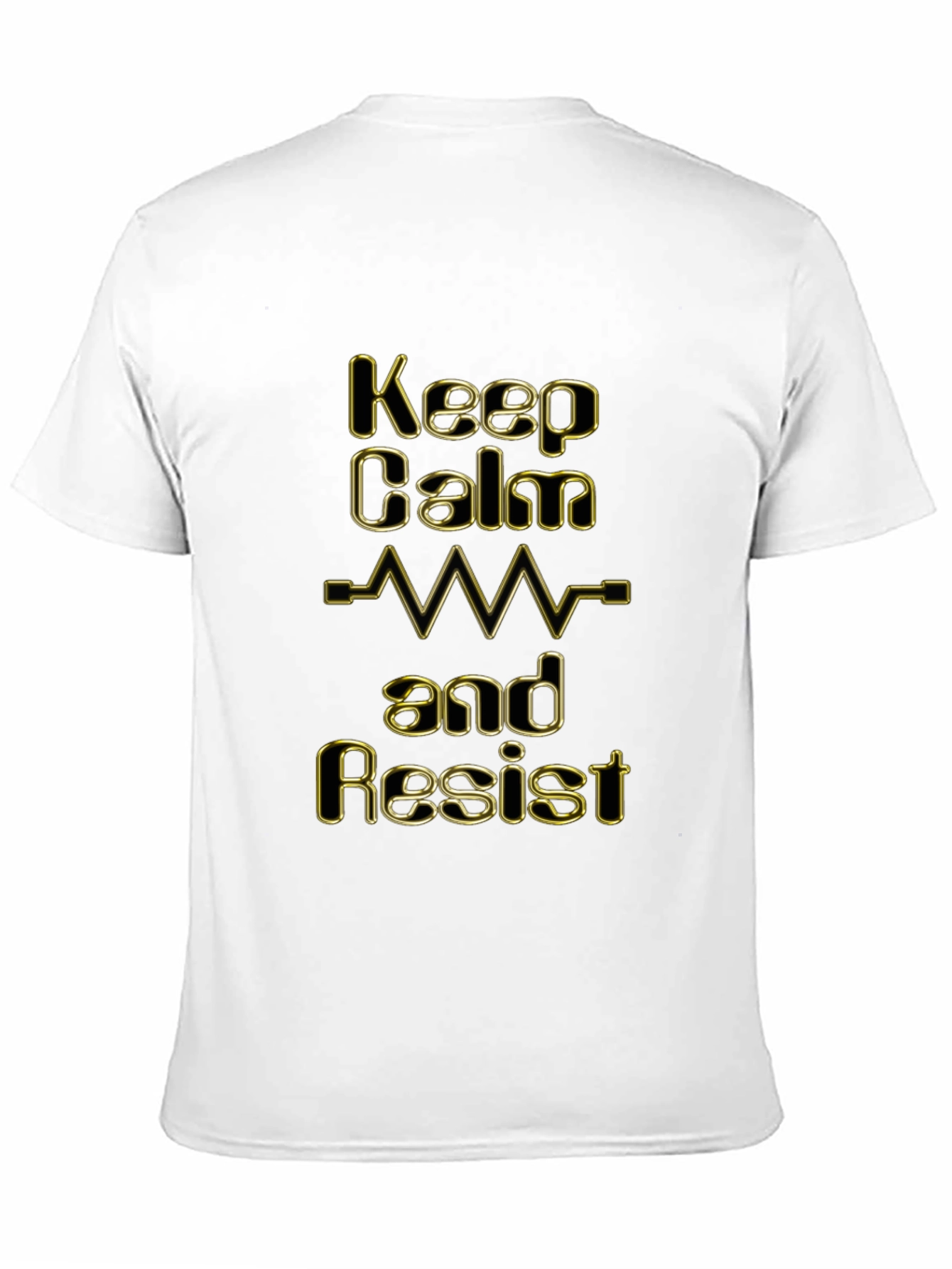 Keep Calm and Resist Graphic Tee